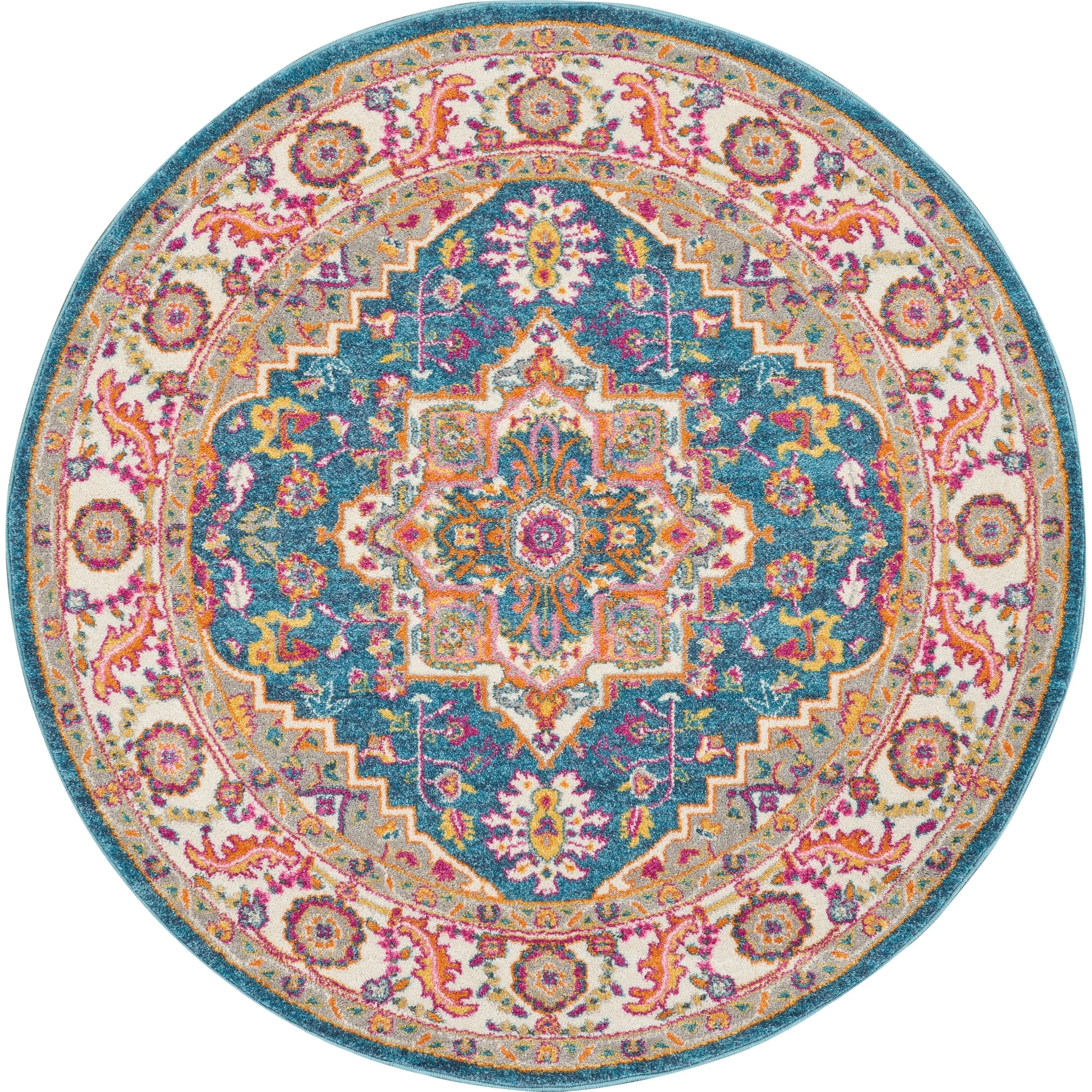 Nourison Cayuga Oushak Boho Medallion Area Rug
