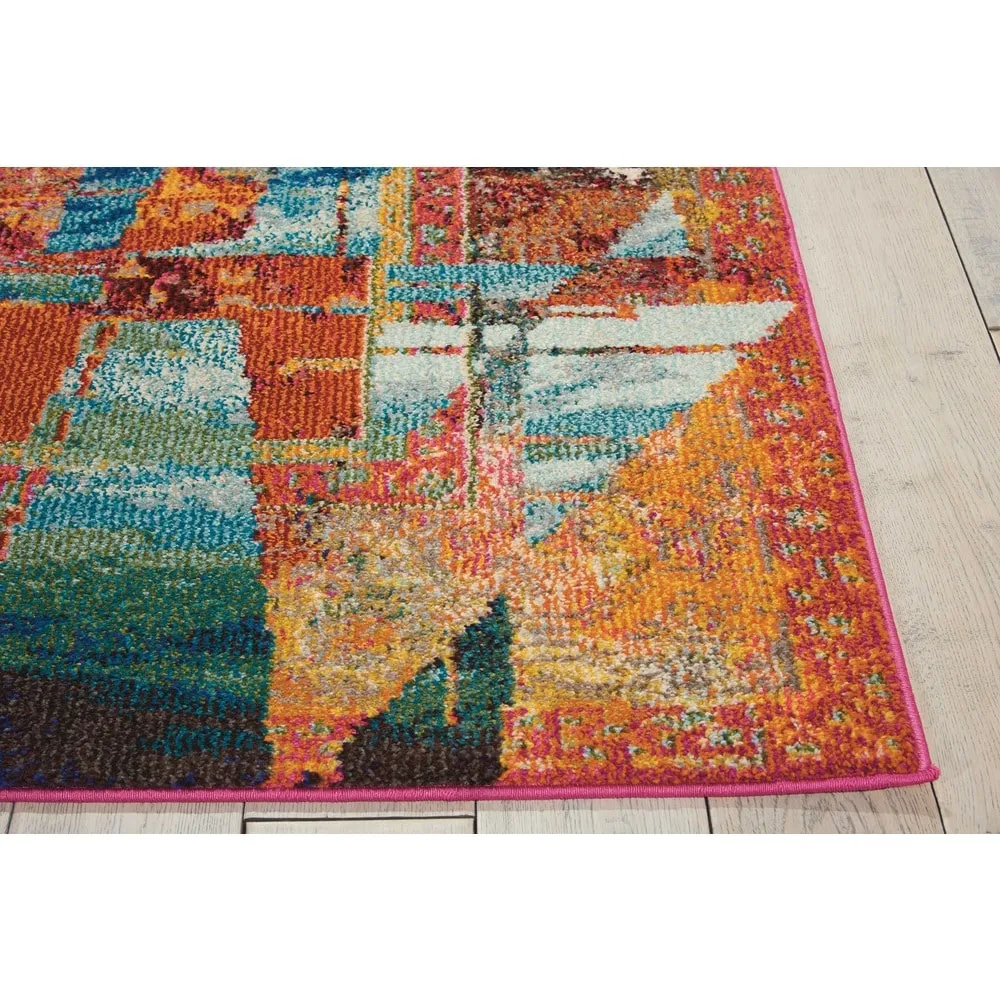 Nourison Celestial Abstract Colorful Area Rug