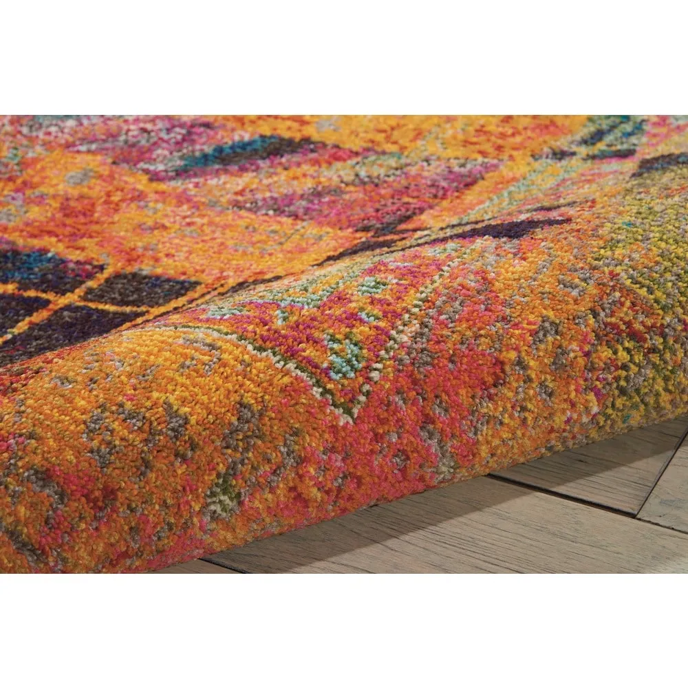 Nourison Celestial Abstract Colorful Area Rug