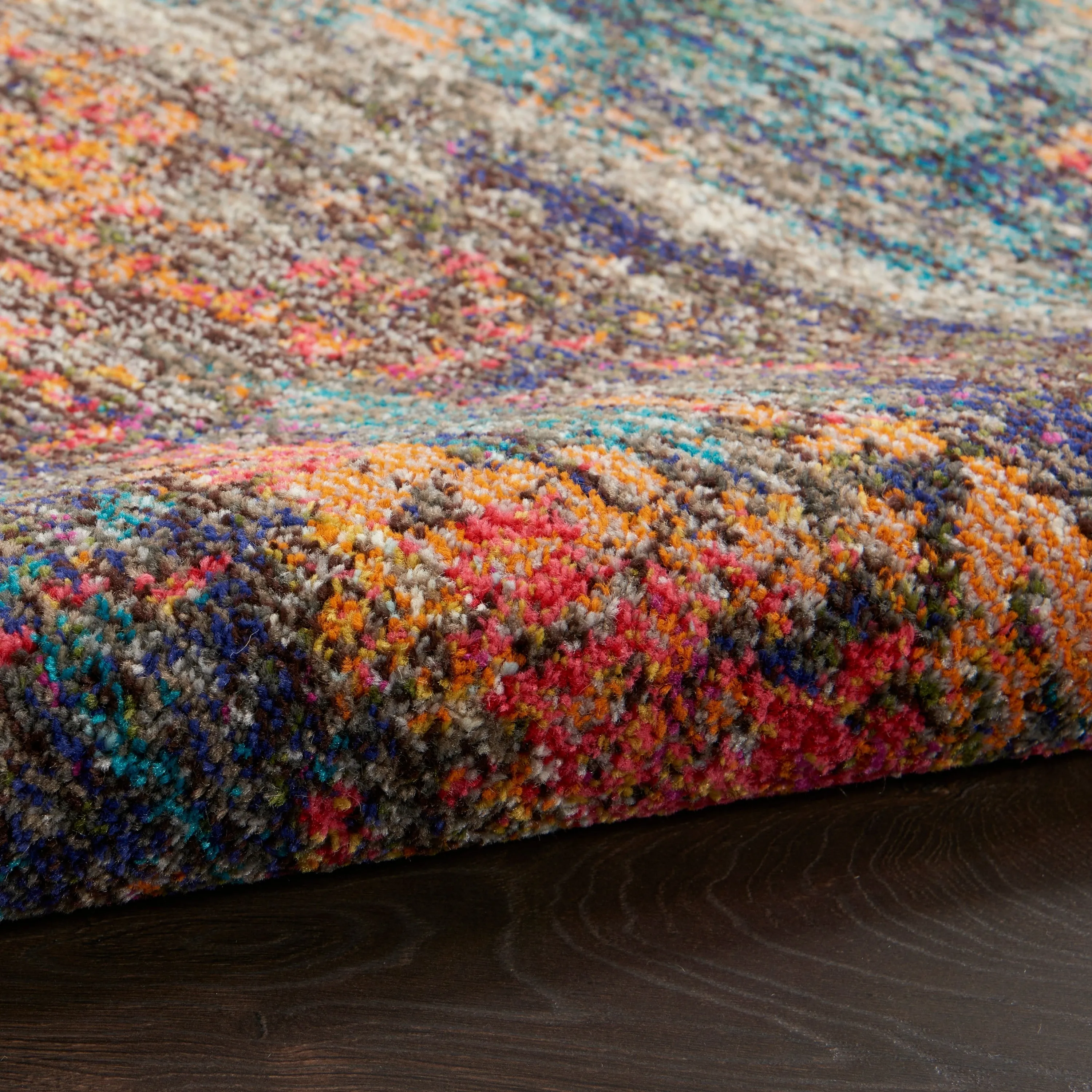 Nourison Celestial Multicolor Abstract Modern Boho Area Rug
