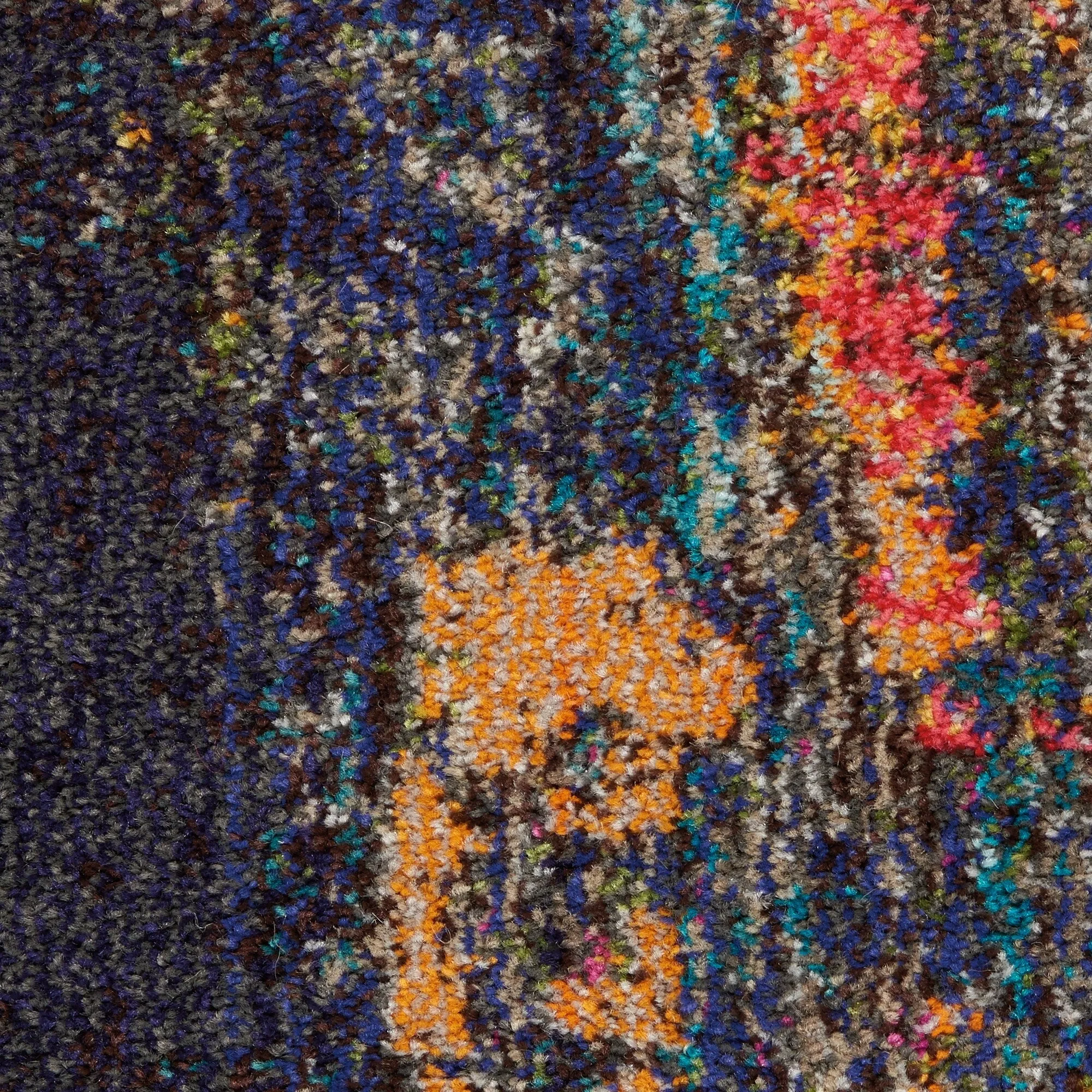 Nourison Celestial Multicolor Abstract Modern Boho Area Rug