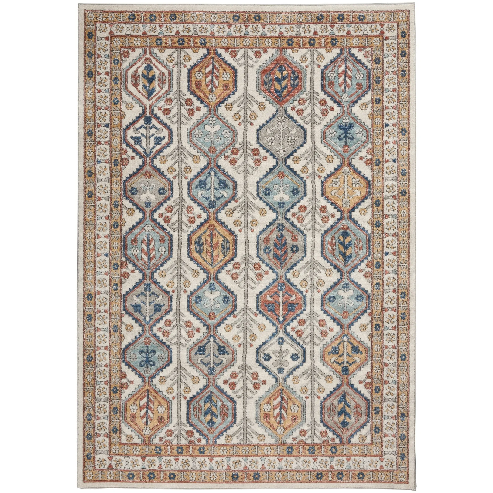 Nourison Concerto Traditional Persian Geometric Area Rug