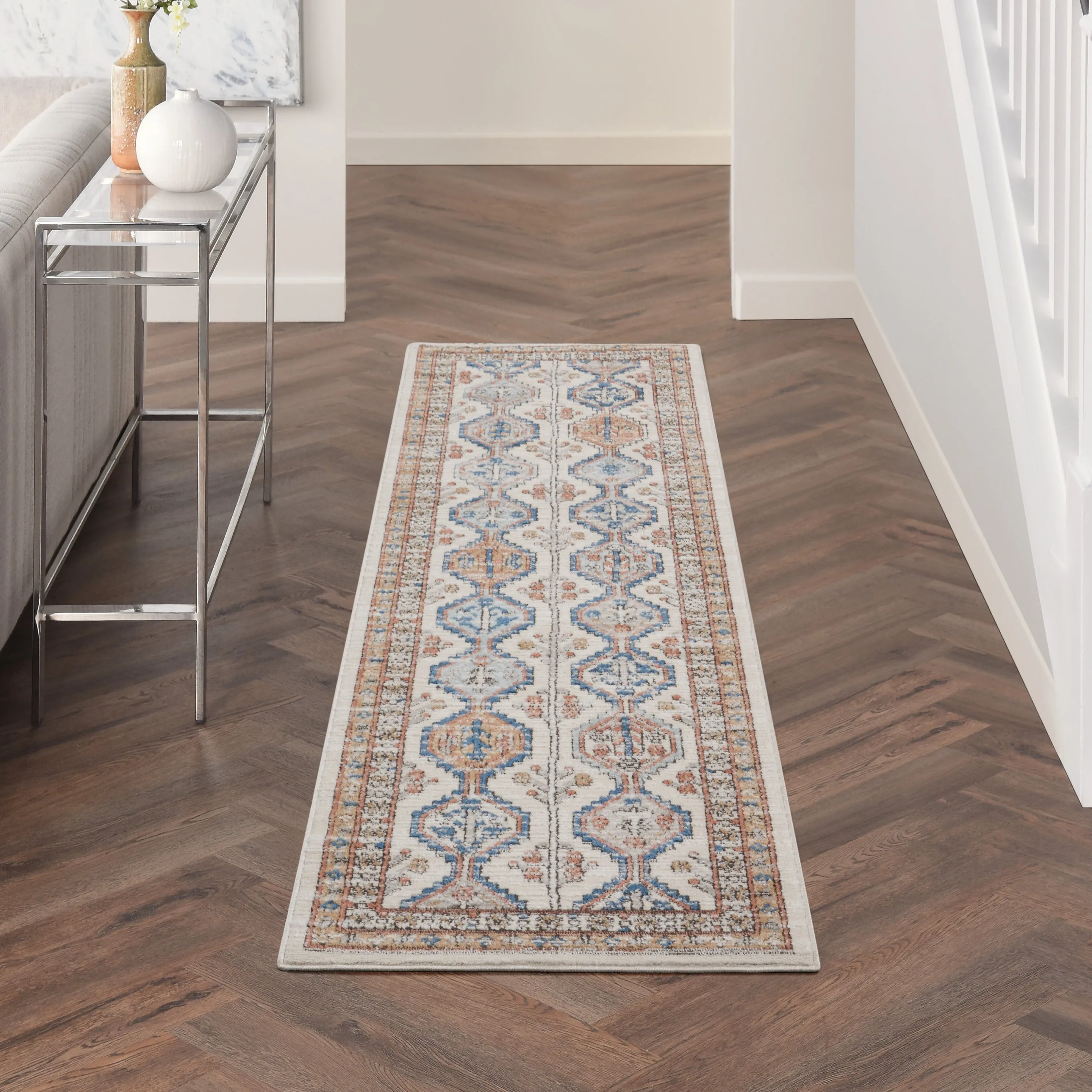 Nourison Concerto Traditional Persian Geometric Area Rug