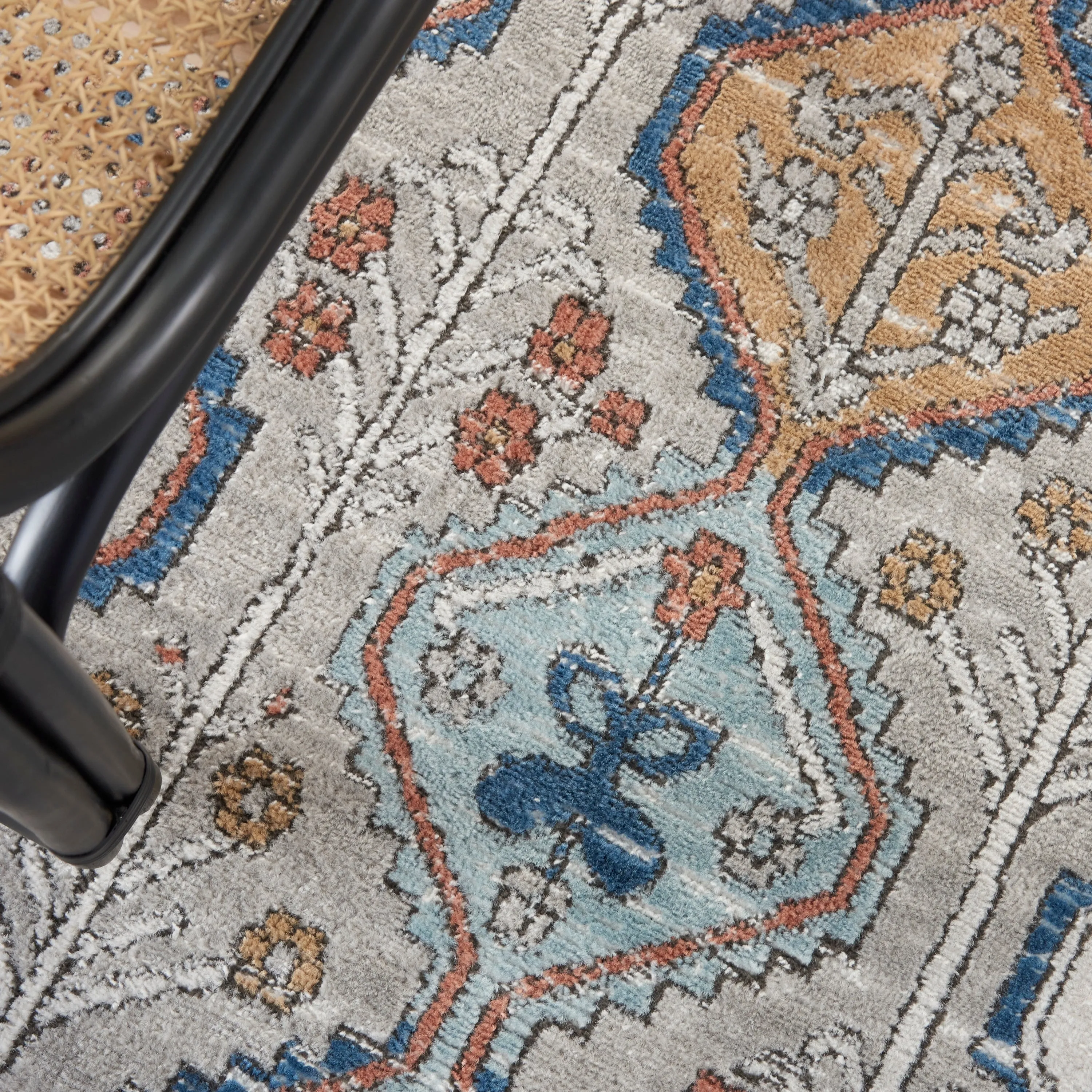 Nourison Concerto Traditional Persian Geometric Area Rug