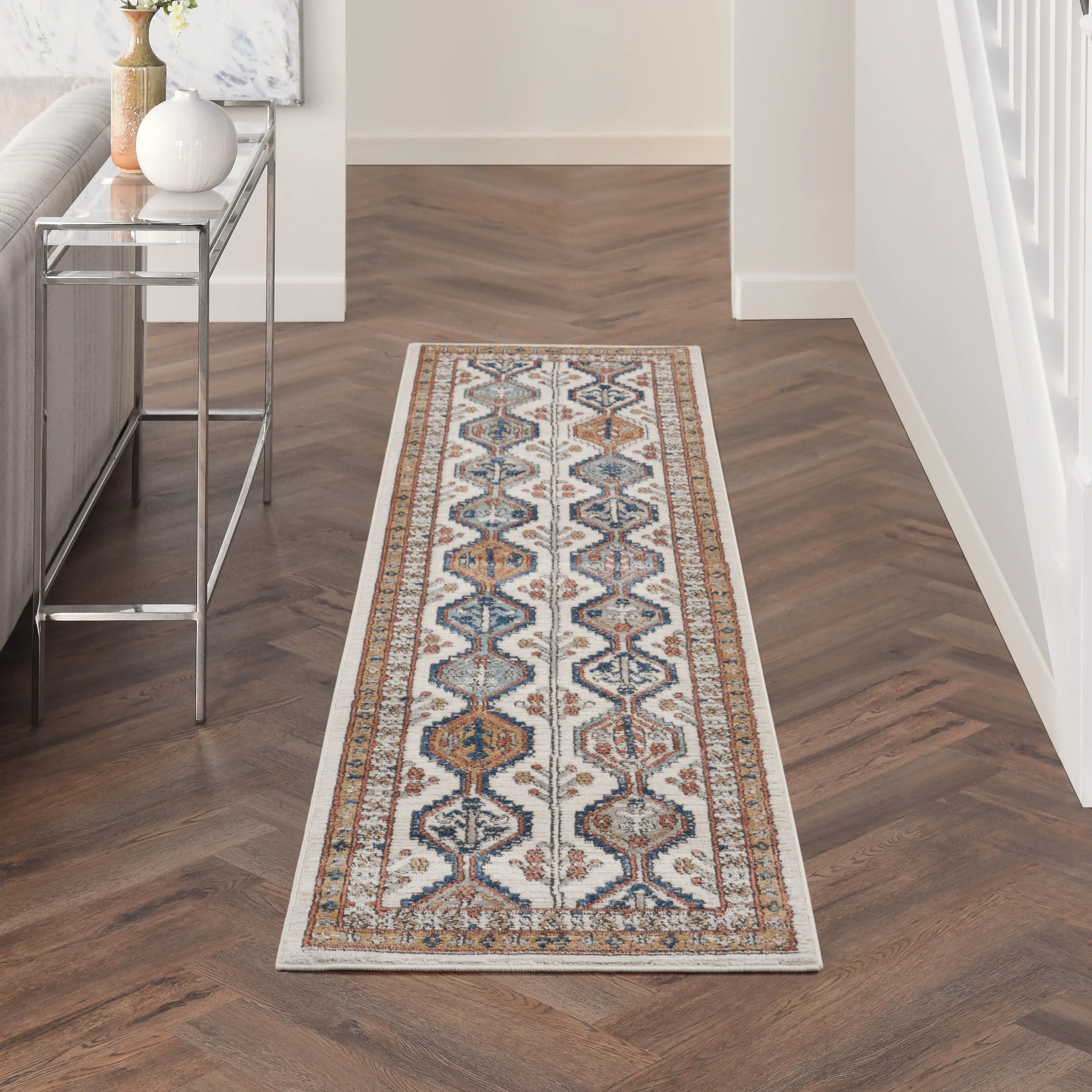 Nourison Concerto Traditional Persian Geometric Area Rug