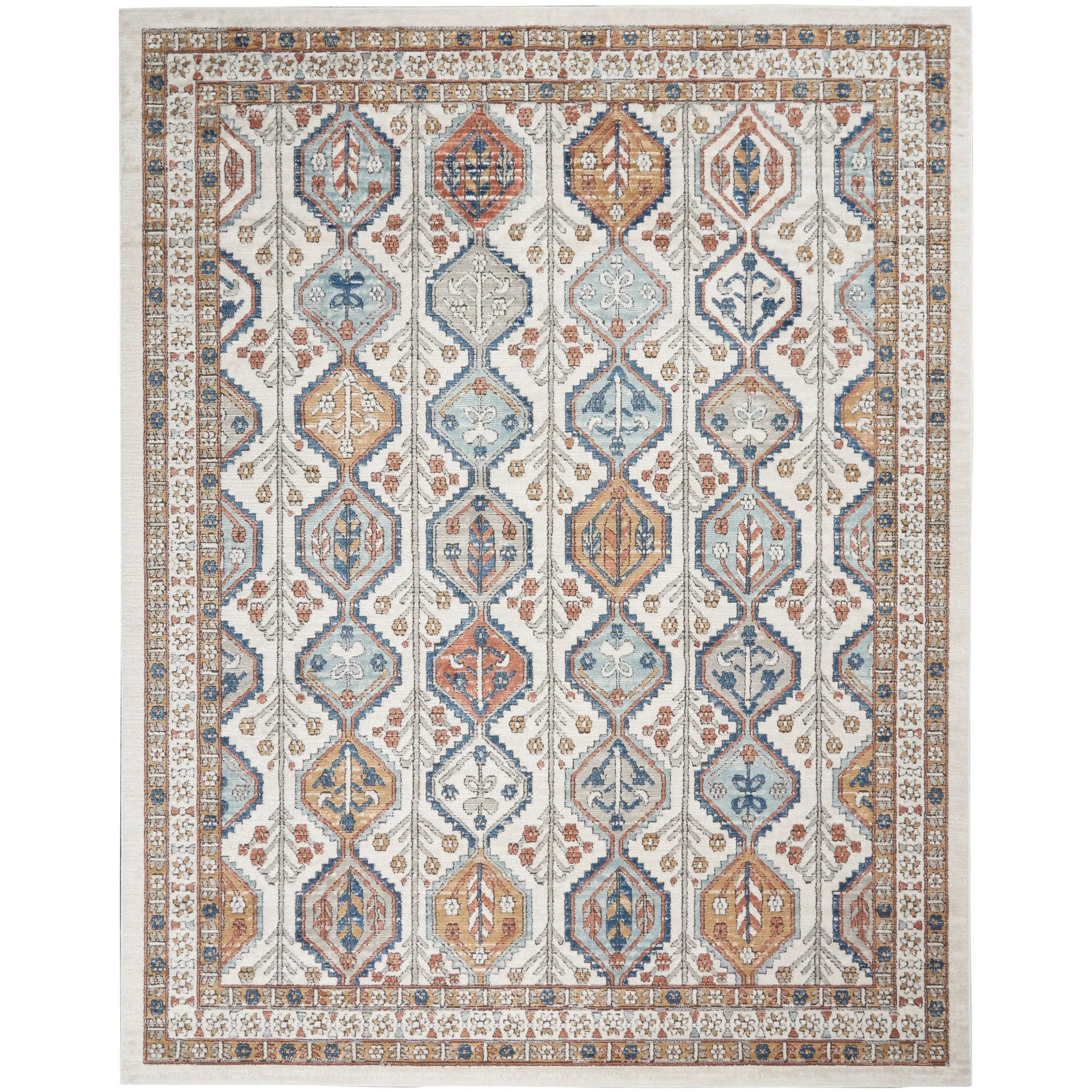 Nourison Concerto Traditional Persian Geometric Area Rug