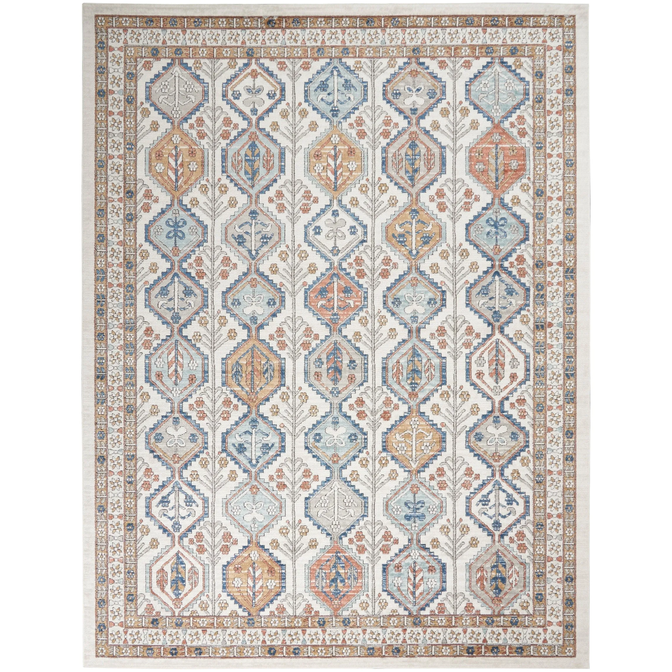 Nourison Concerto Traditional Persian Geometric Area Rug