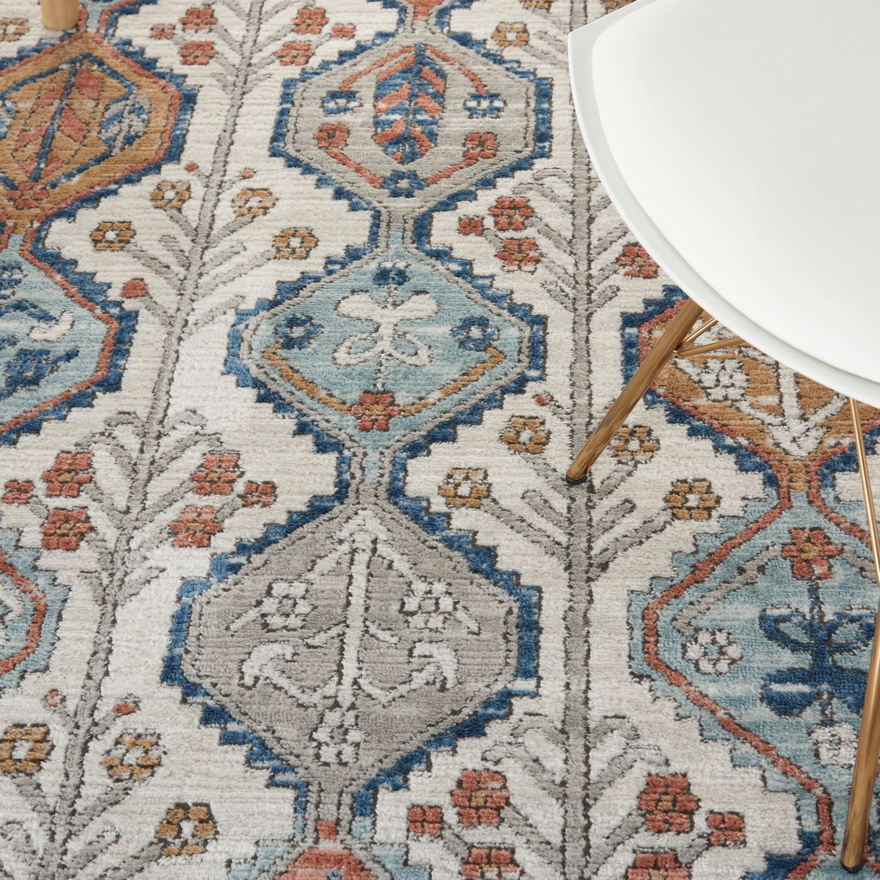 Nourison Concerto Traditional Persian Geometric Area Rug