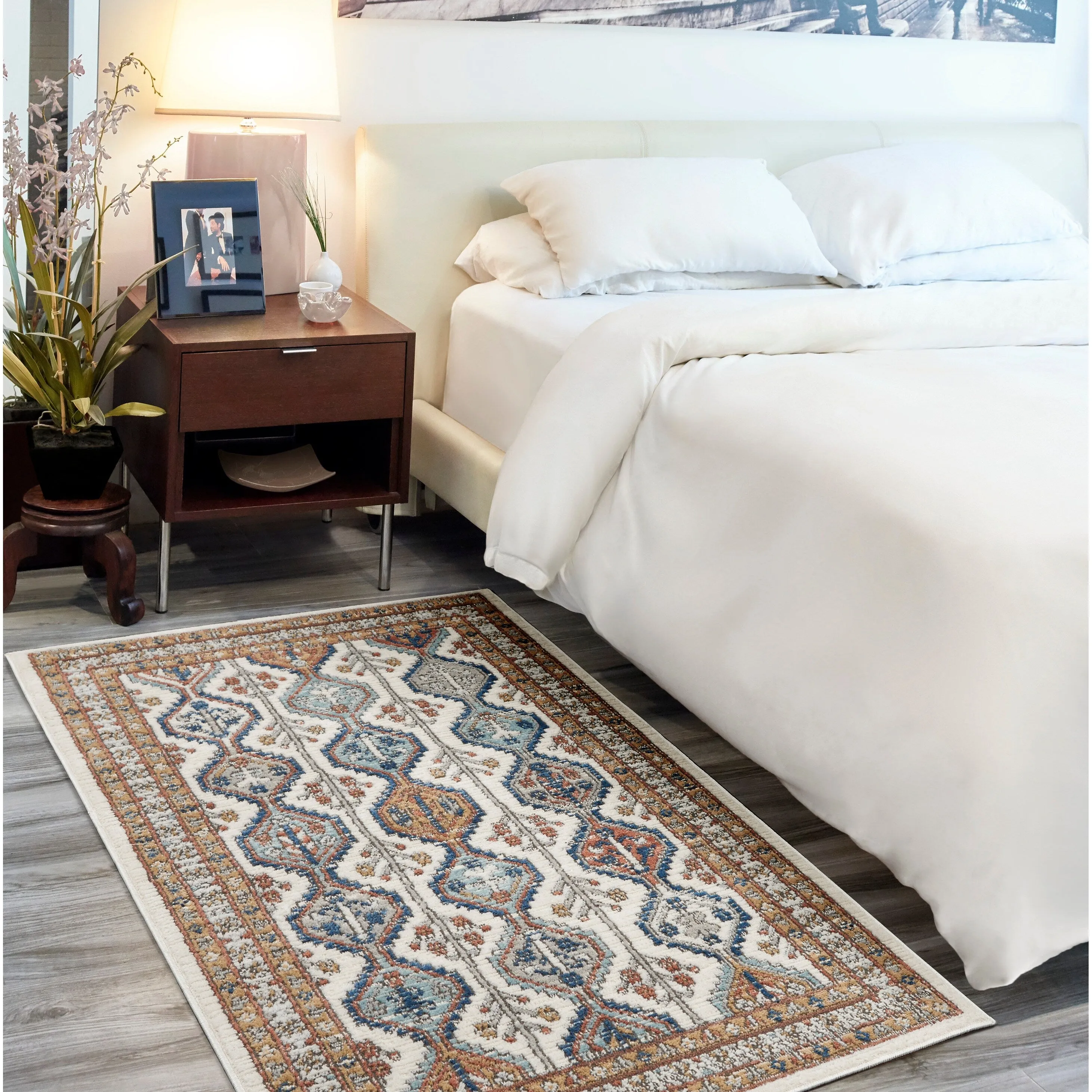 Nourison Concerto Traditional Persian Geometric Area Rug
