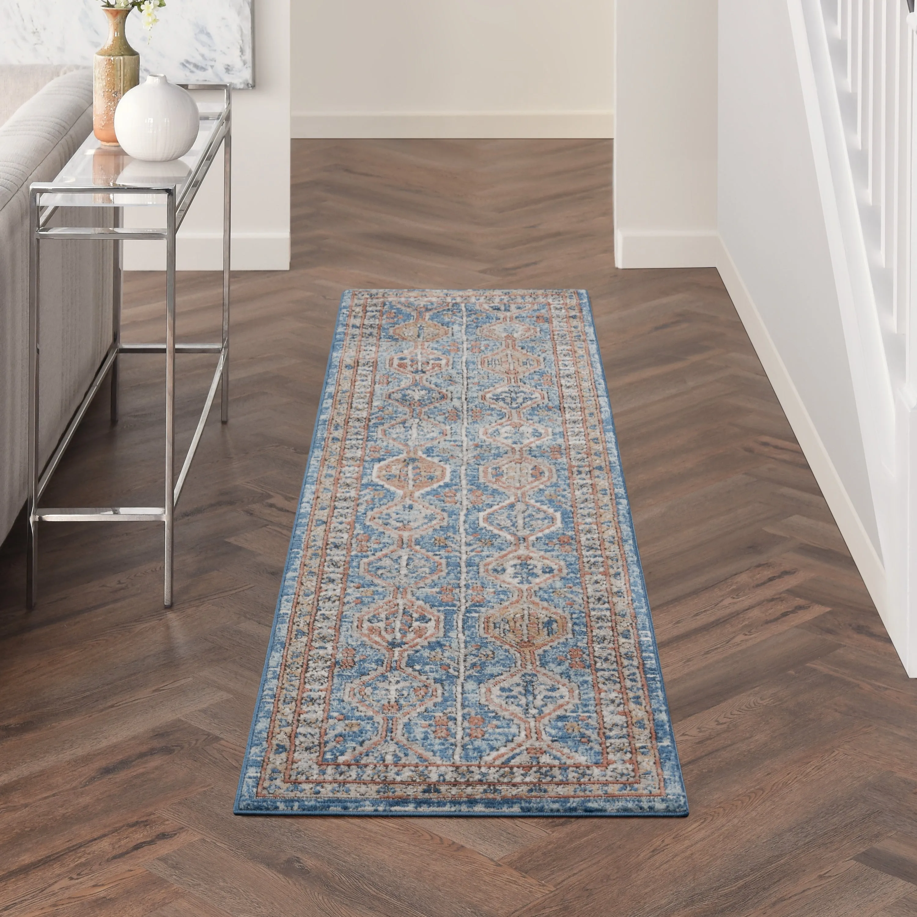 Nourison Concerto Traditional Persian Geometric Area Rug