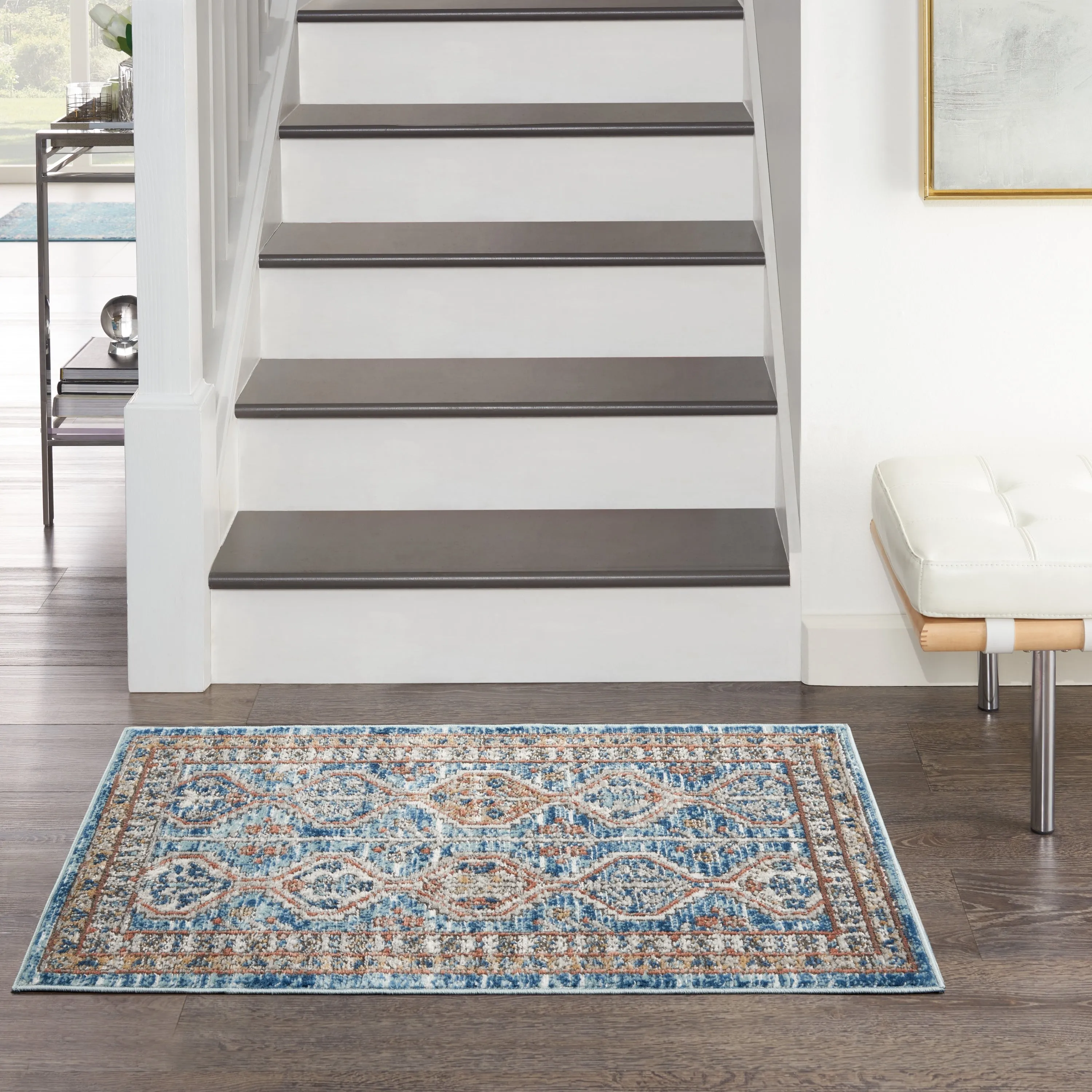 Nourison Concerto Traditional Persian Geometric Area Rug