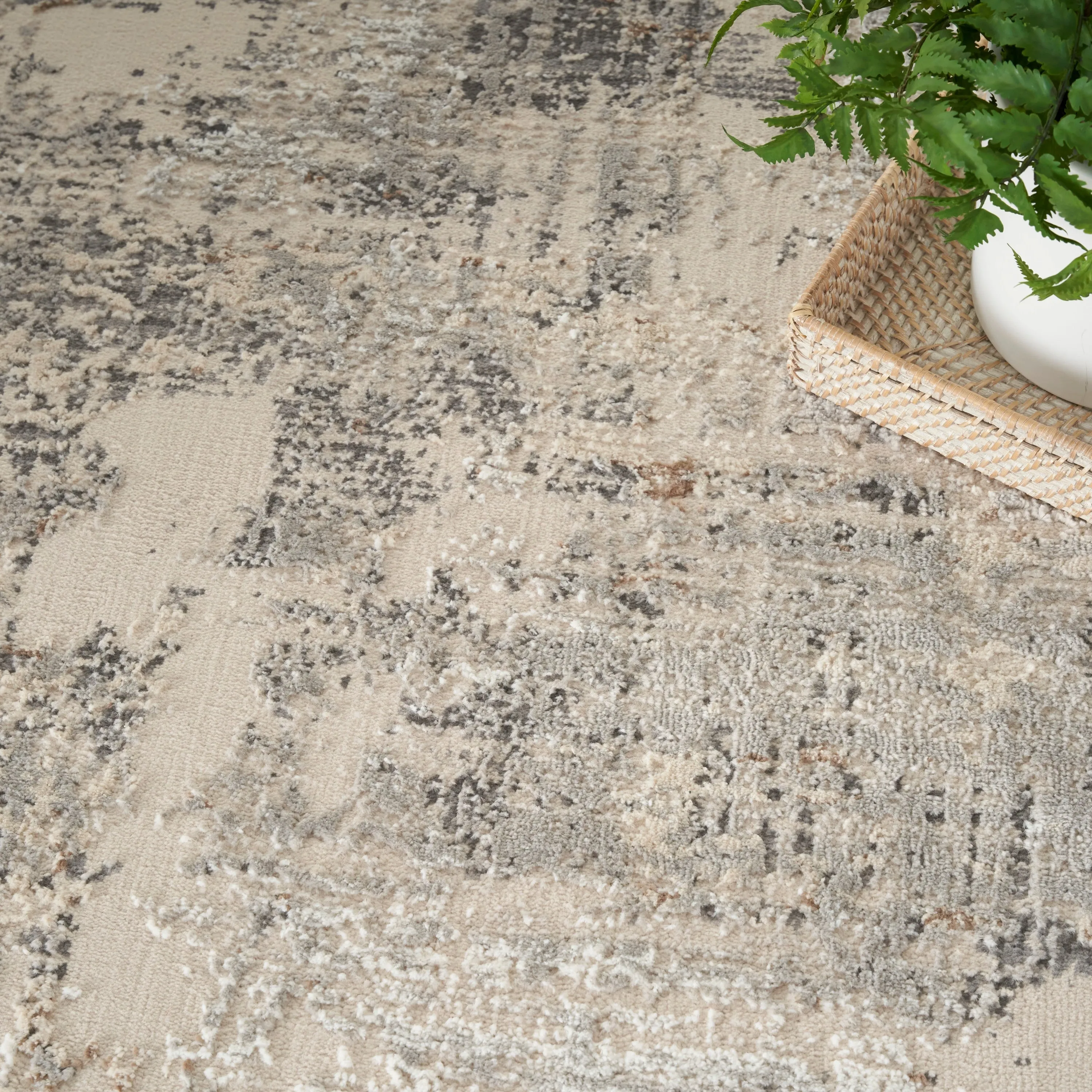 Nourison Eco-Friendly Indoor Abstract Area Rug