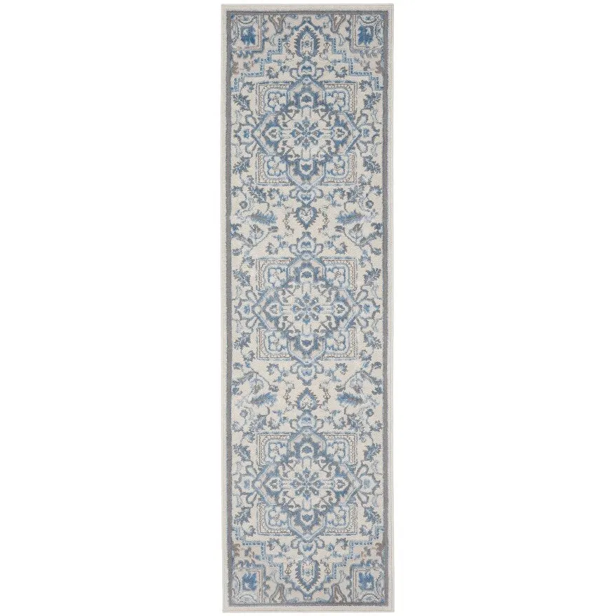 Nourison Elation Floral Medallion French Country Area Rug