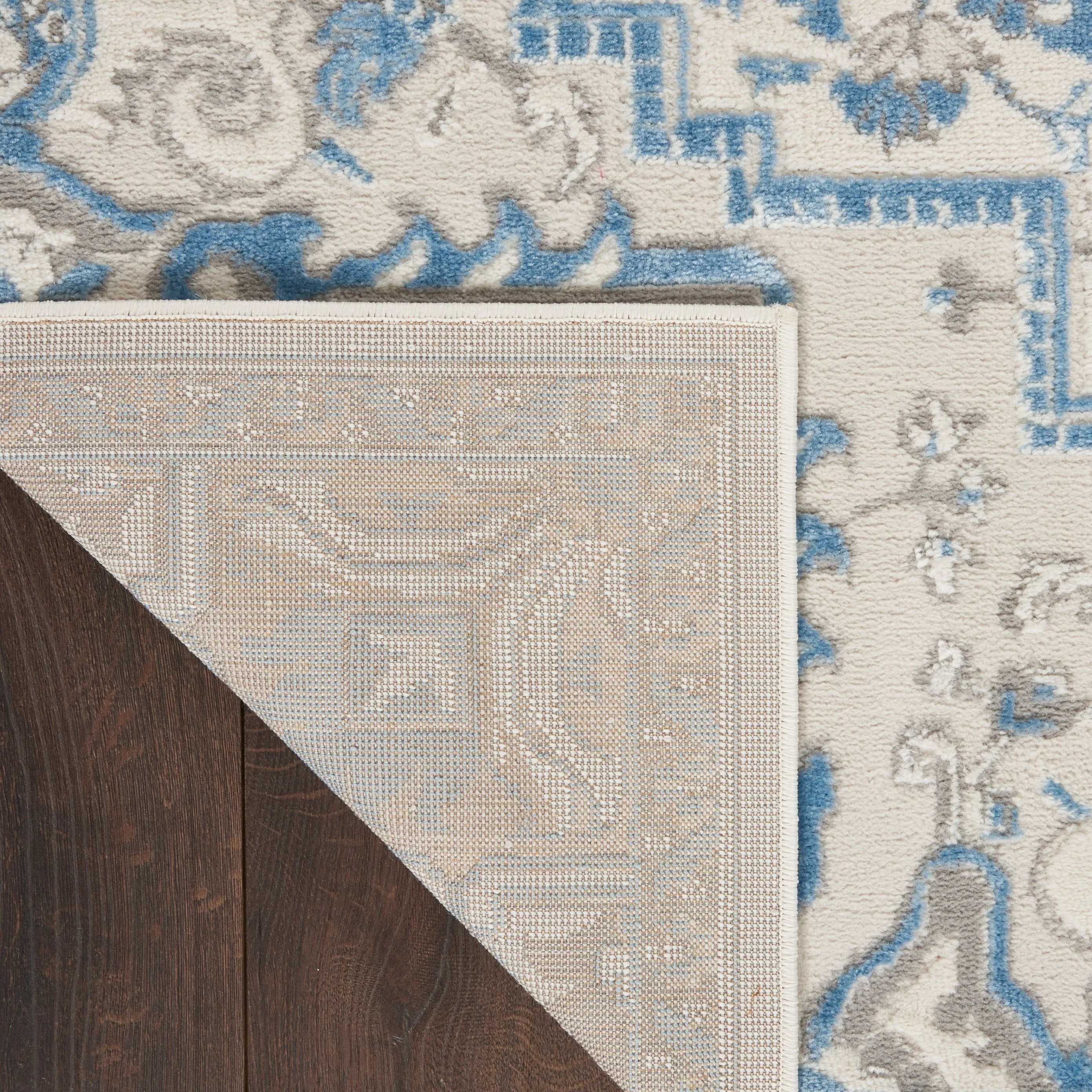 Nourison Elation Floral Medallion French Country Area Rug