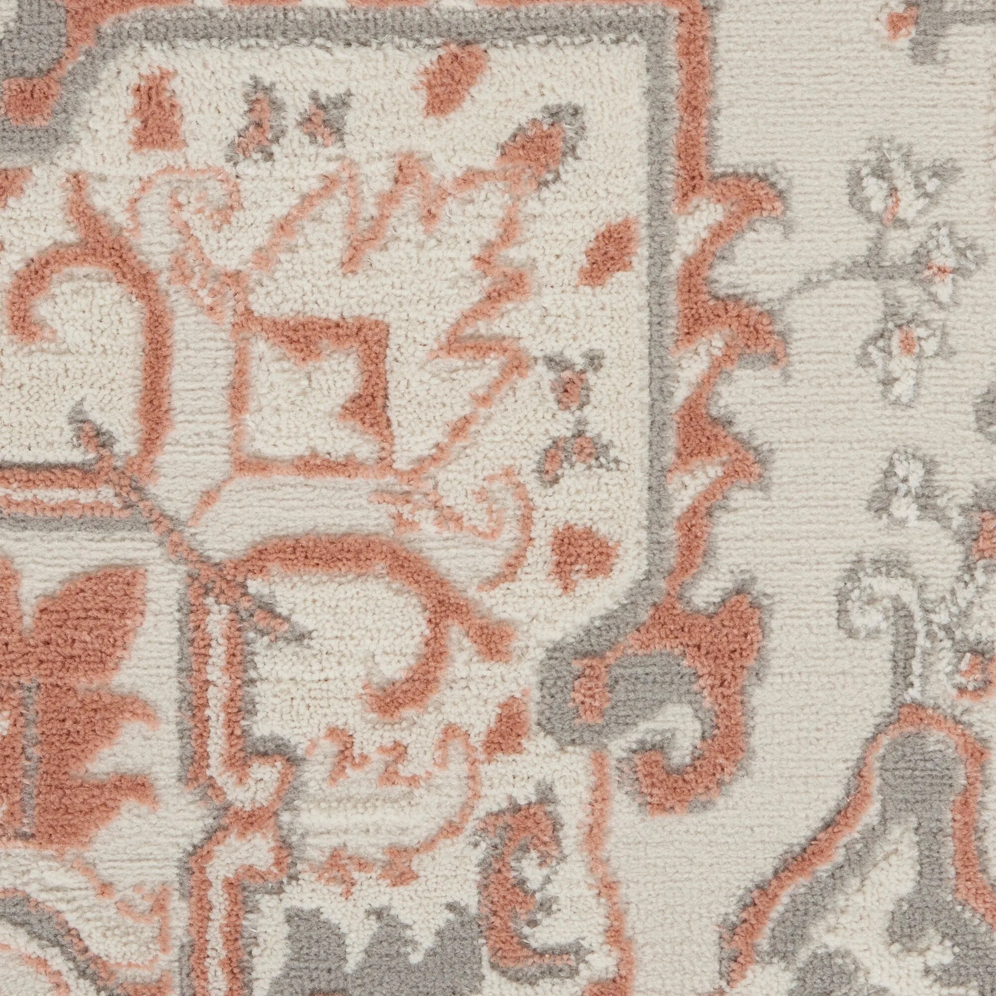 Nourison Elation Floral Medallion French Country Area Rug