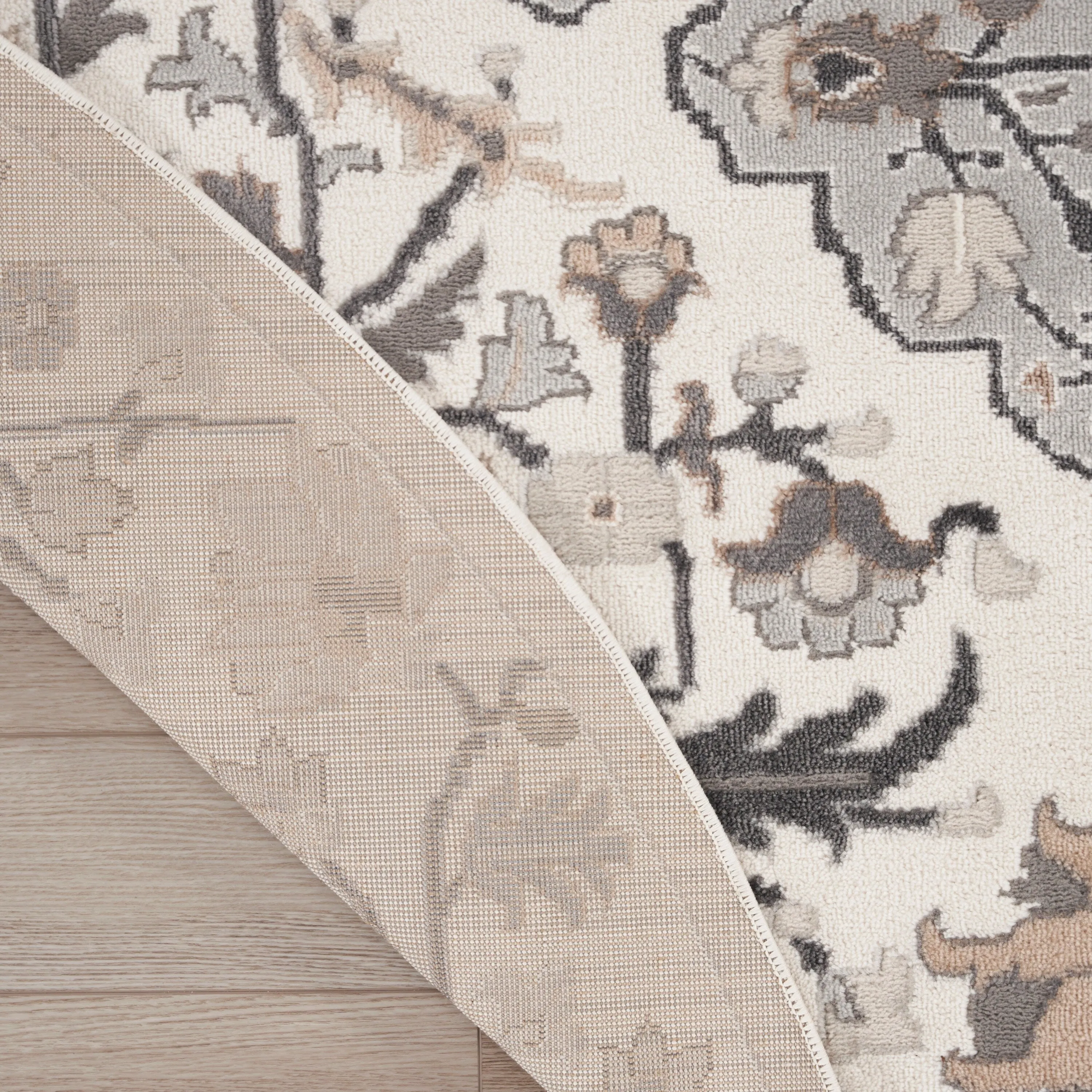 Nourison Elation Persian Floral Medallion Area Rug