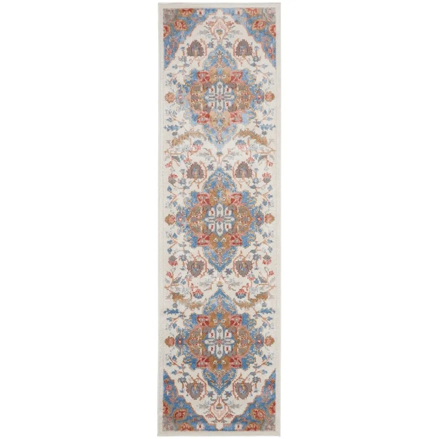 Nourison Elation Persian Floral Medallion Area Rug