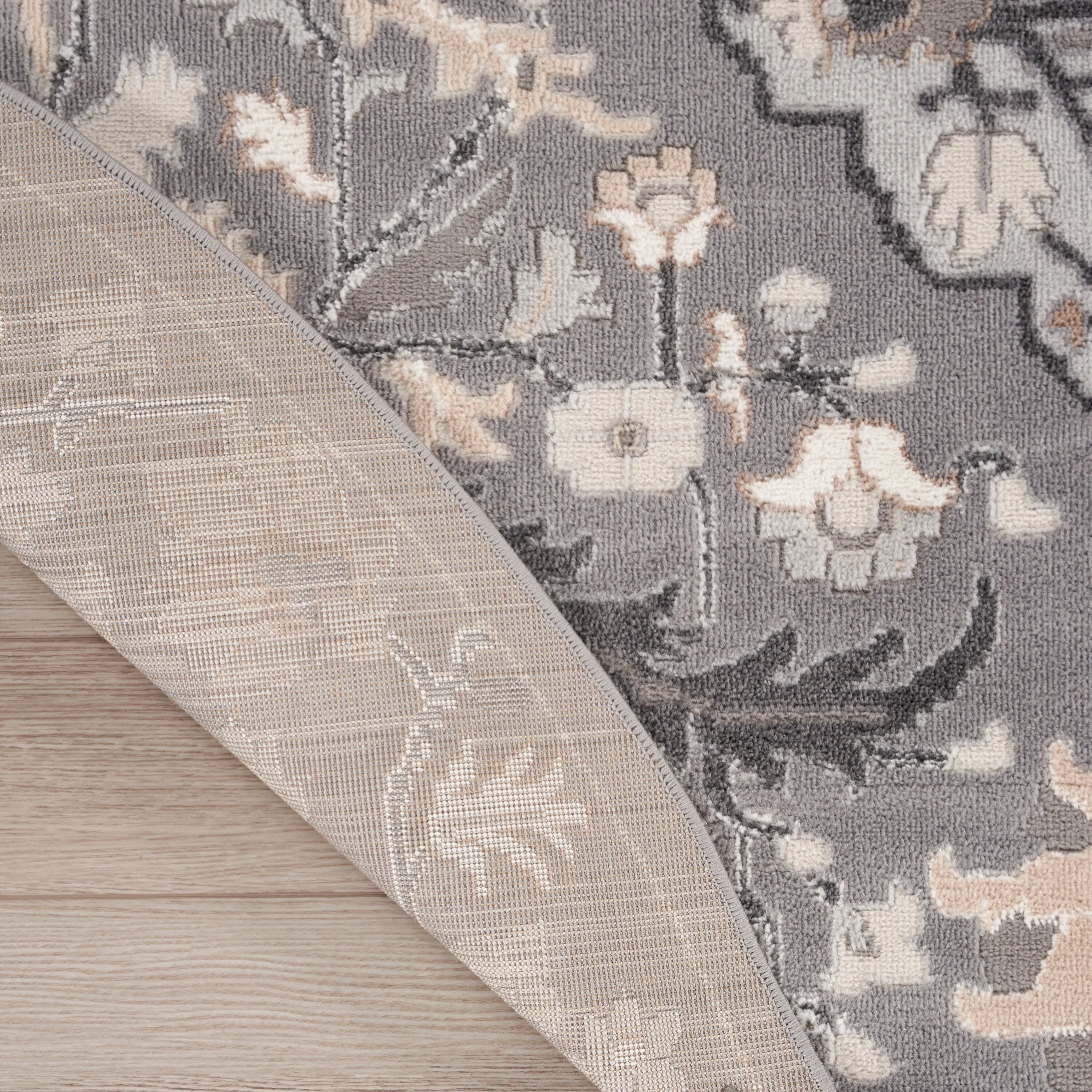 Nourison Elation Persian Floral Medallion Area Rug