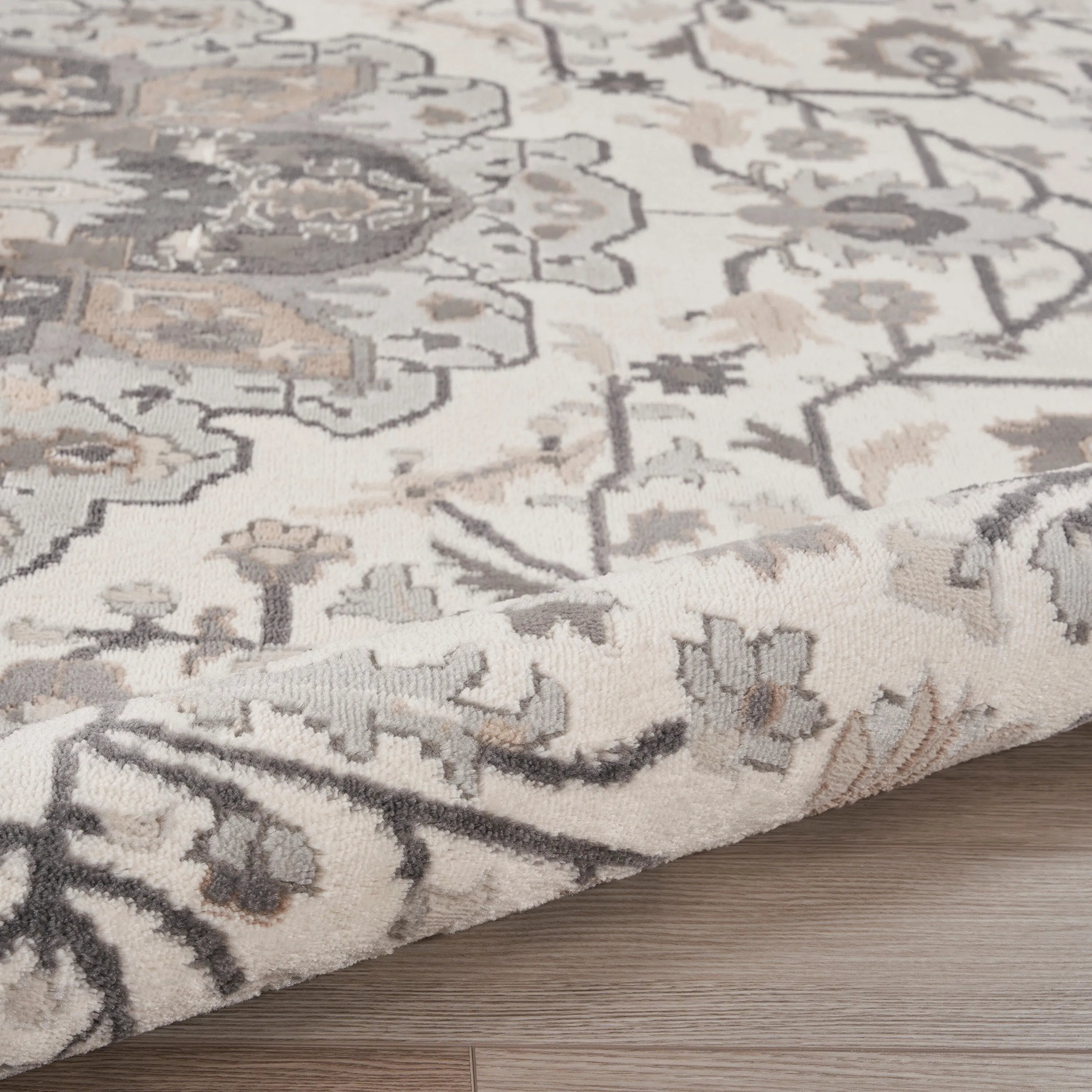 Nourison Elation Persian Floral Medallion Area Rug
