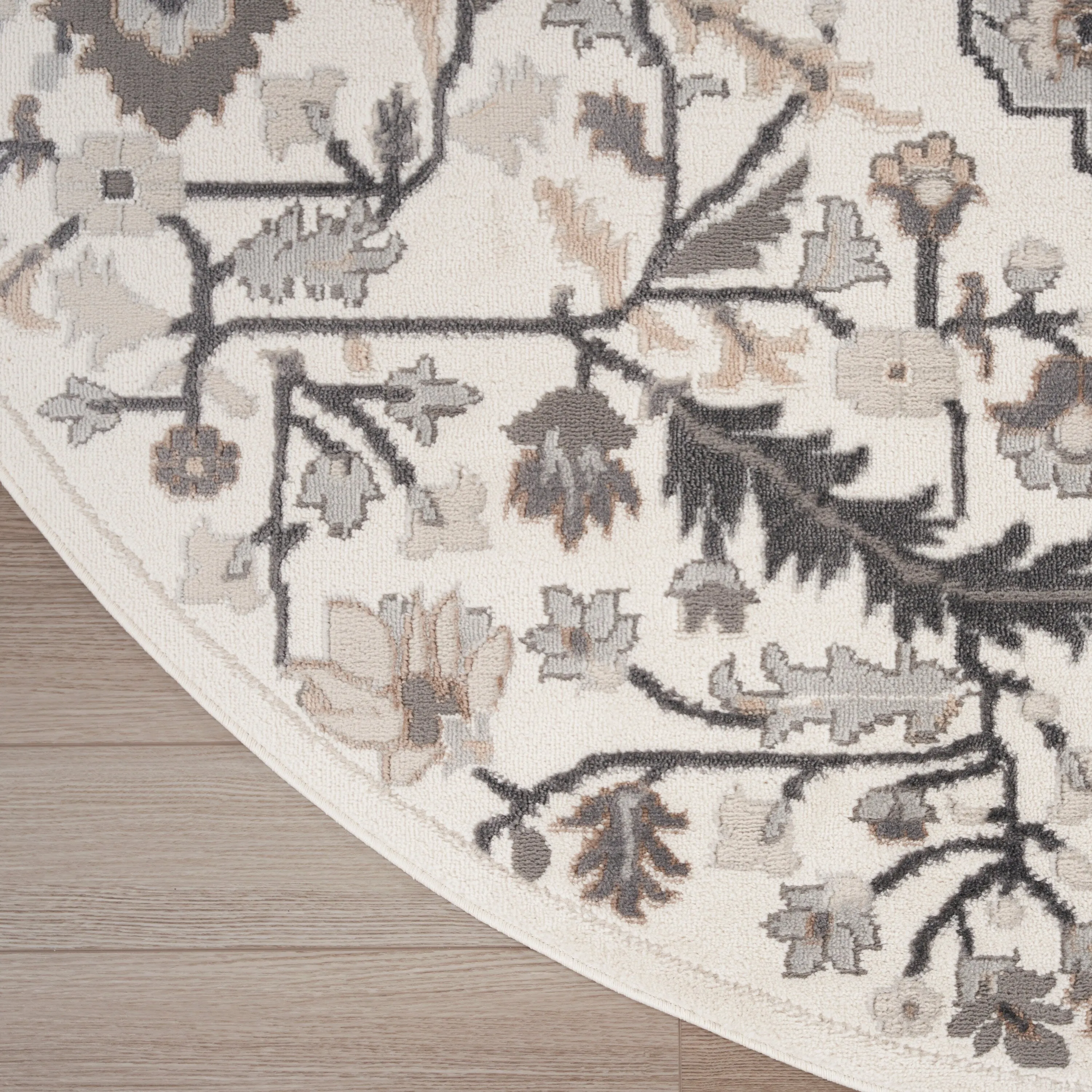 Nourison Elation Persian Floral Medallion Area Rug
