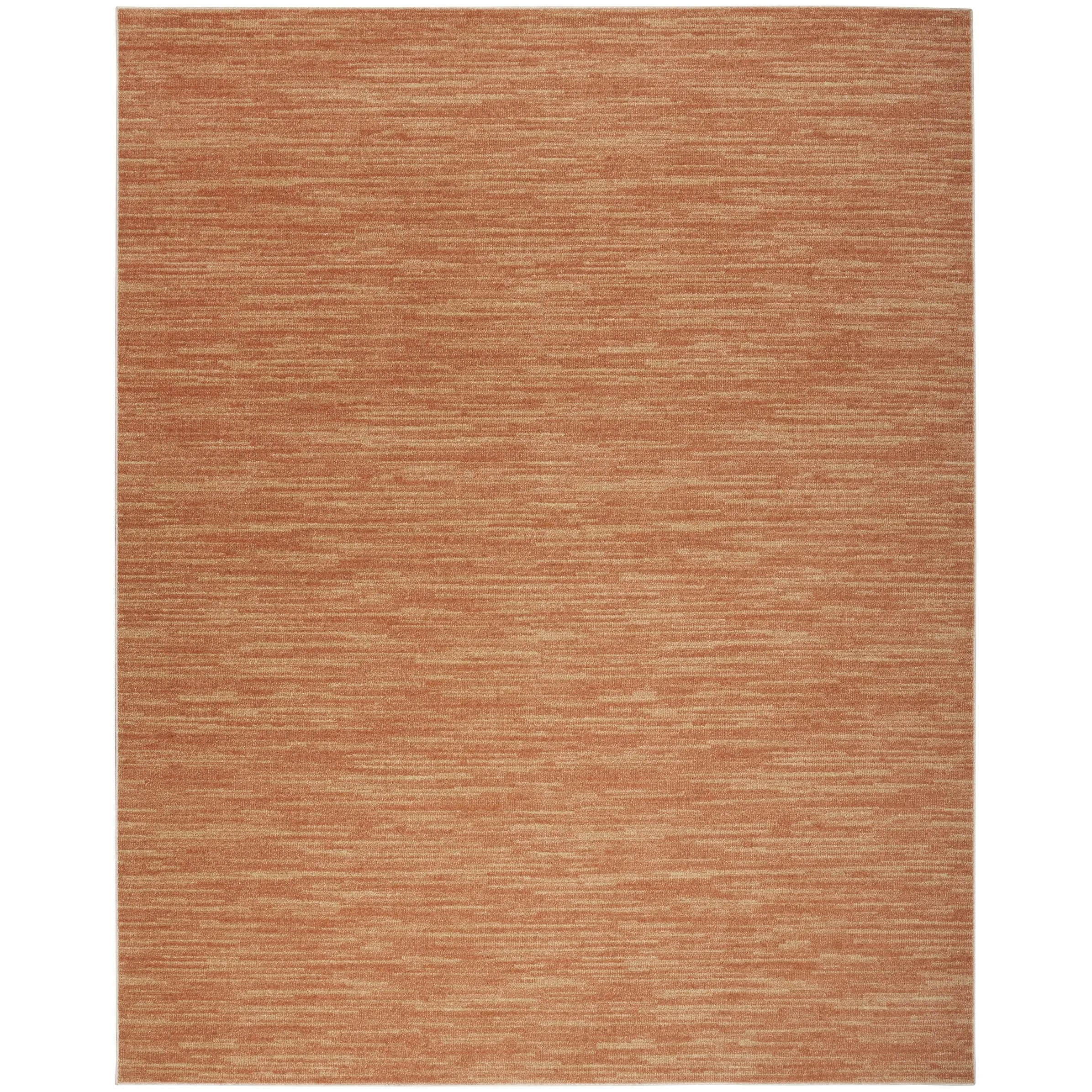 Nourison Essentials Solid Contemporary Indoor/Outdoor Area Rug