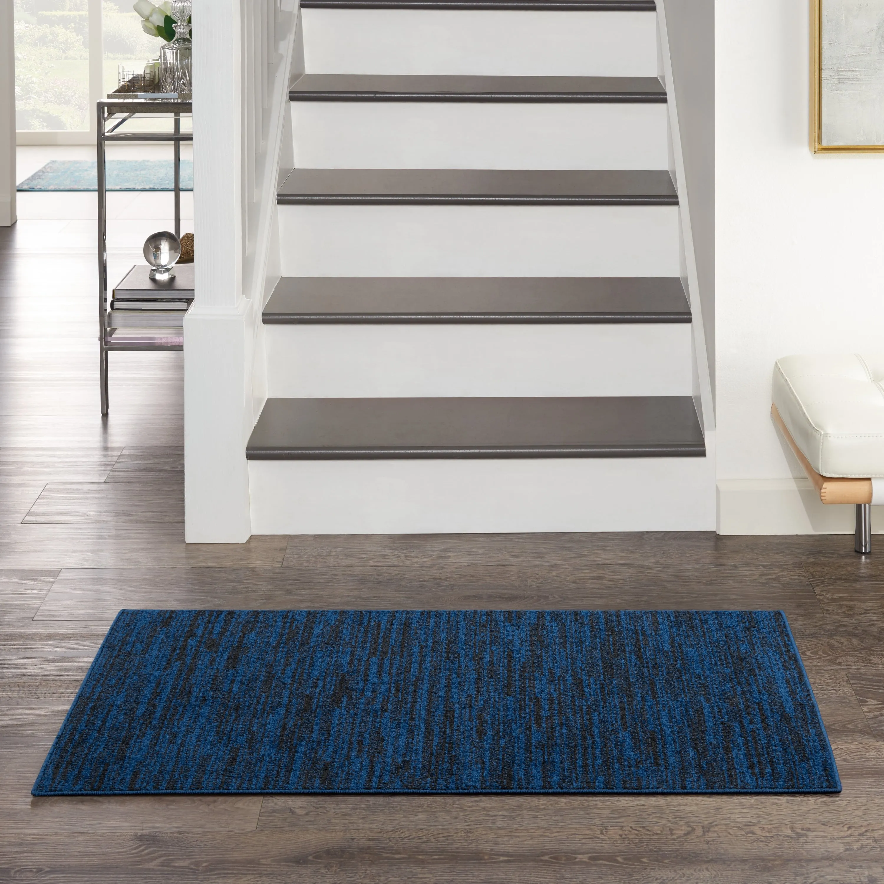 Nourison Essentials Solid Contemporary Indoor/Outdoor Area Rug