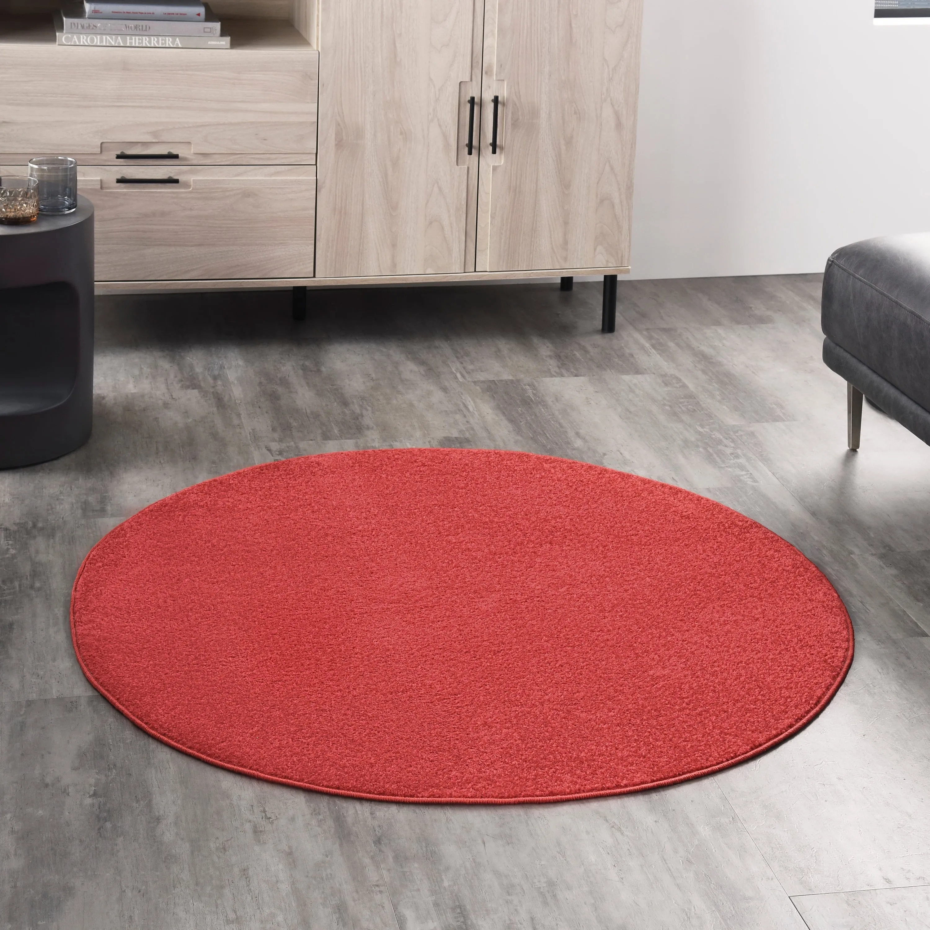 Nourison Essentials Solid Contemporary Indoor/Outdoor Area Rug