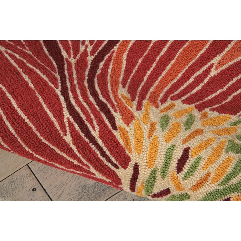 Nourison Fantasy Abstract Floral Area Rug