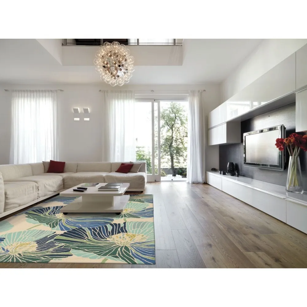 Nourison Fantasy Abstract Floral Area Rug