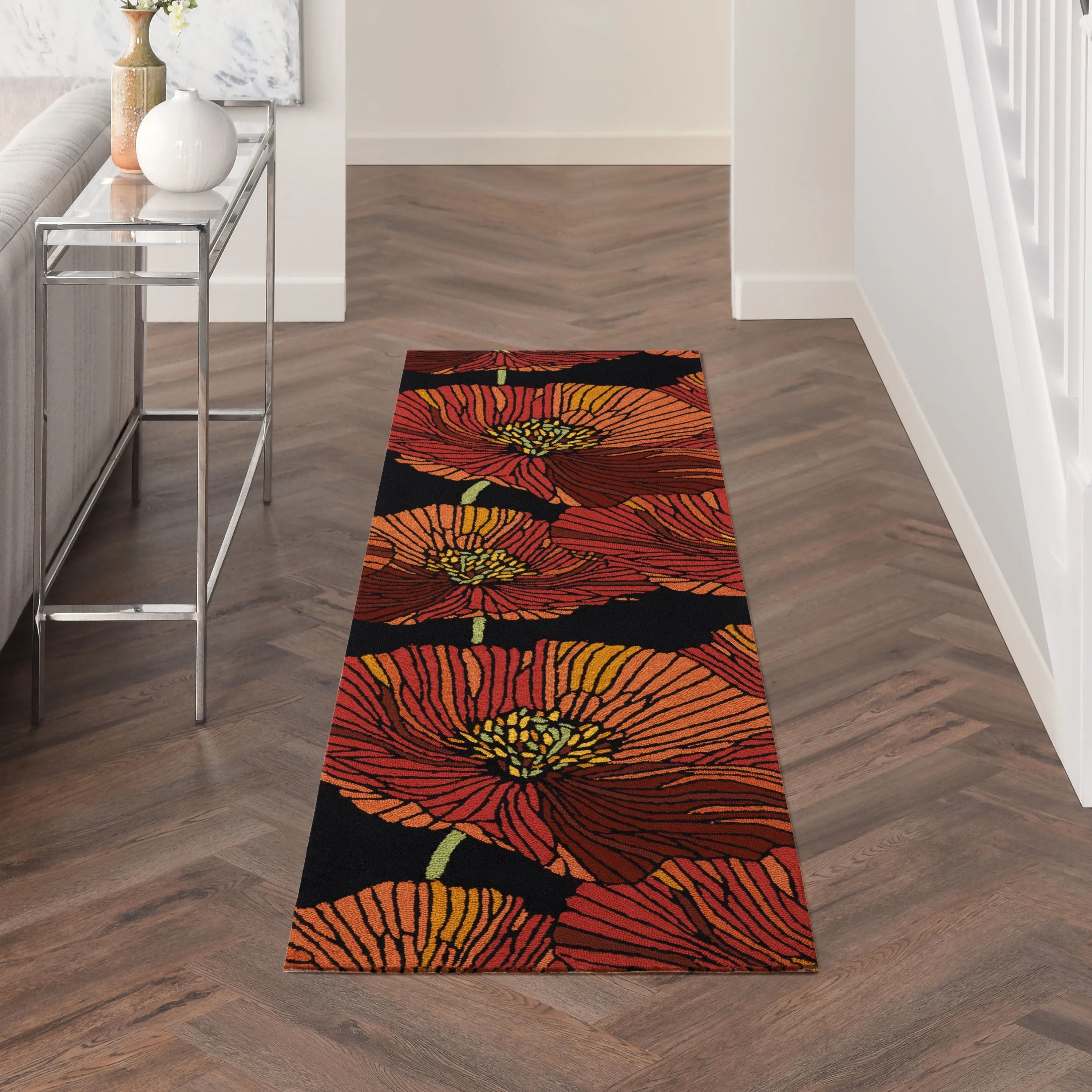 Nourison Fantasy Abstract Floral Area Rug