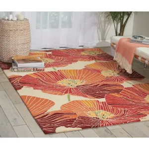 Nourison Fantasy Abstract Floral Area Rug