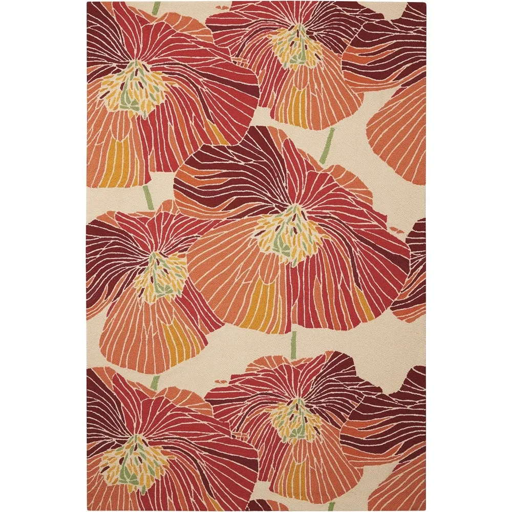Nourison Fantasy Abstract Floral Area Rug