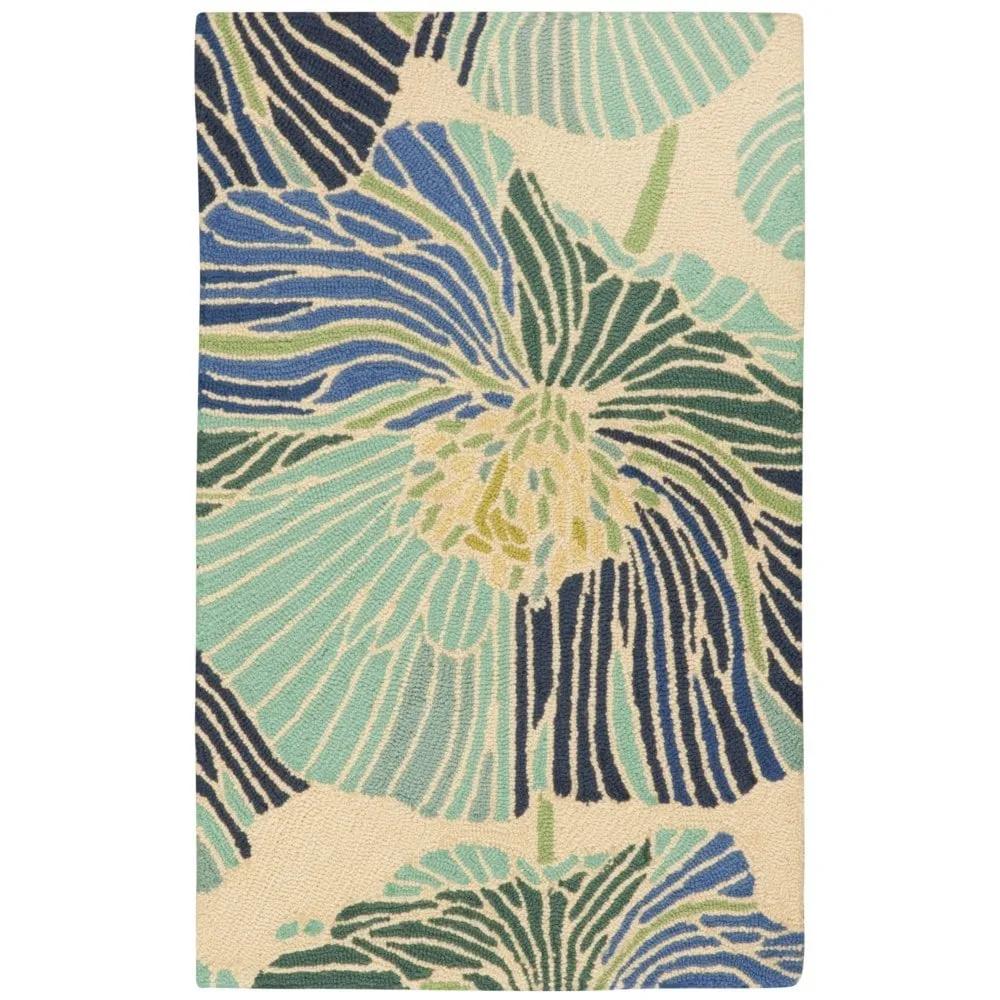 Nourison Fantasy Abstract Floral Area Rug