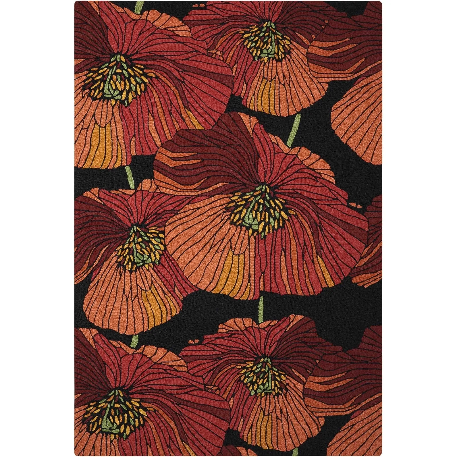 Nourison Fantasy Abstract Floral Area Rug