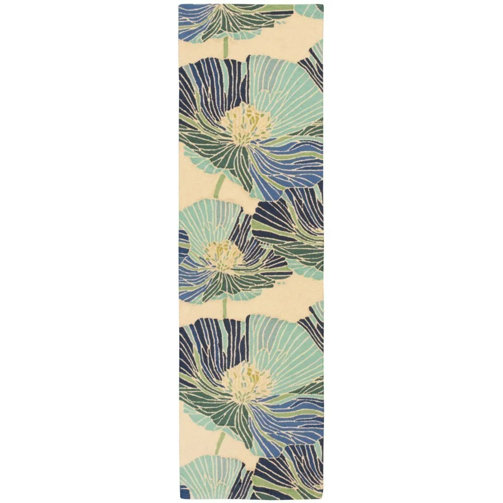 Nourison Fantasy Abstract Floral Area Rug