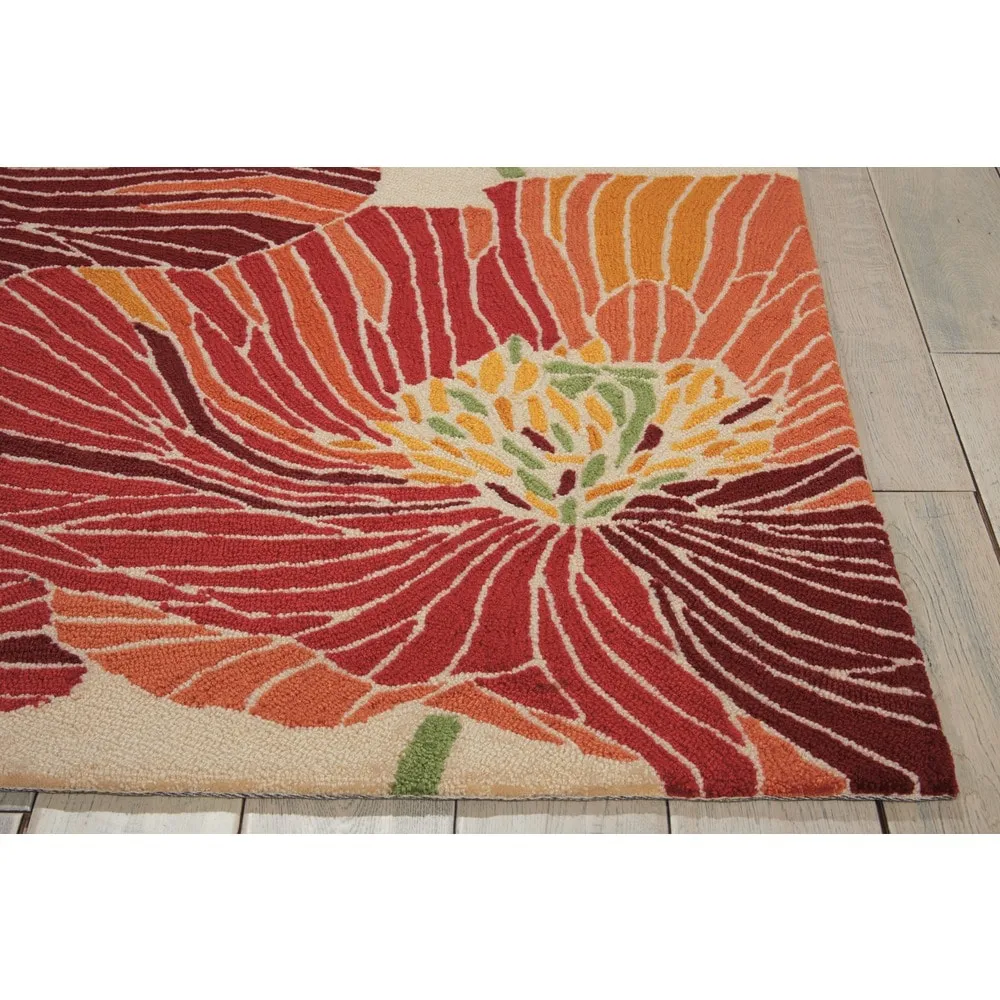 Nourison Fantasy Abstract Floral Area Rug