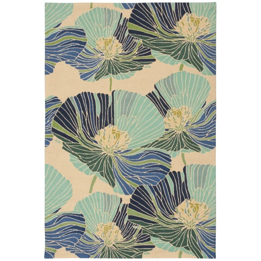 Nourison Fantasy Abstract Floral Area Rug