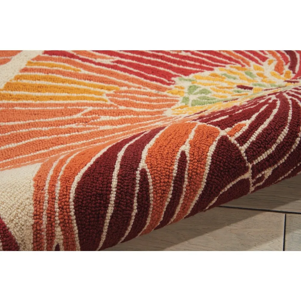 Nourison Fantasy Abstract Floral Area Rug
