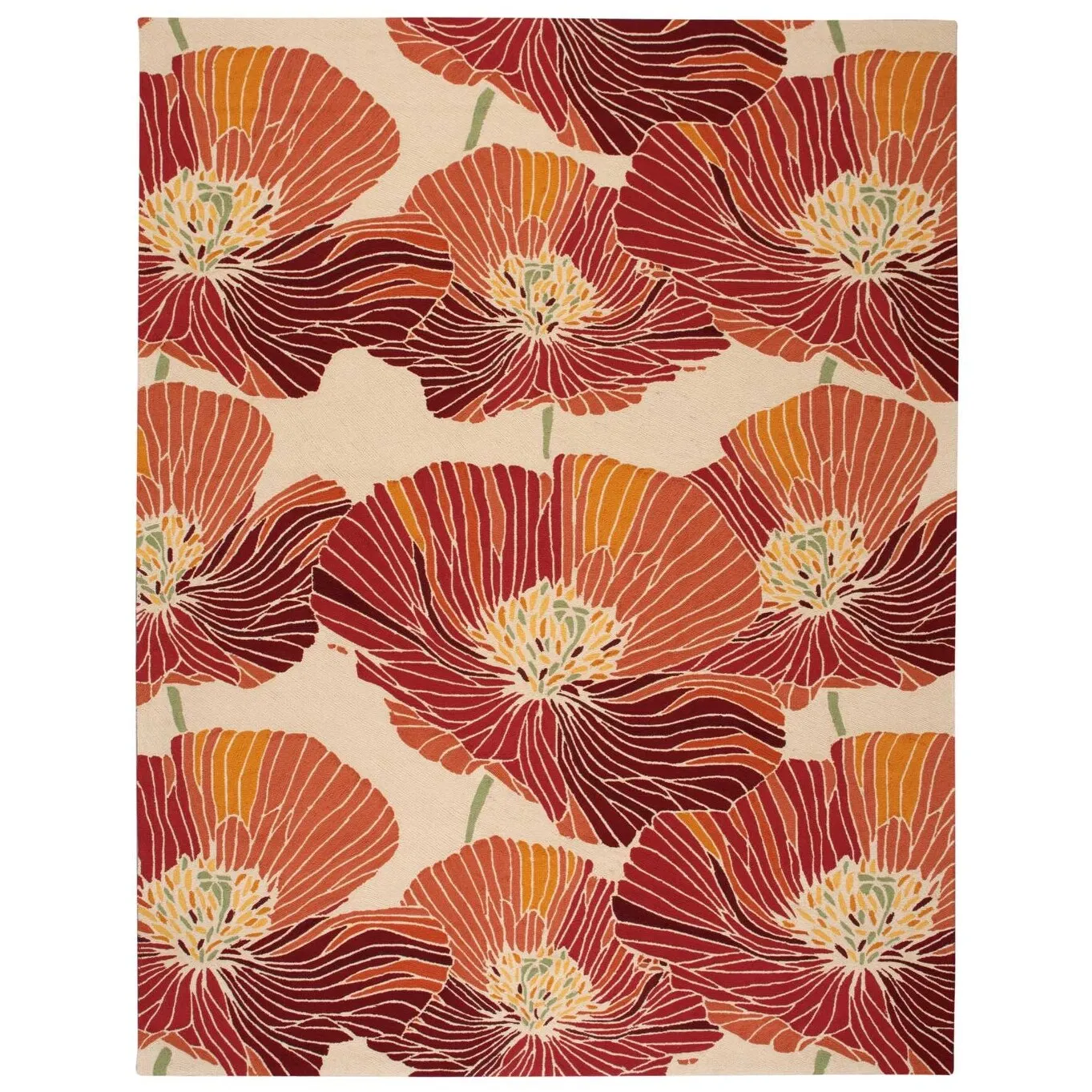 Nourison Fantasy Abstract Floral Area Rug