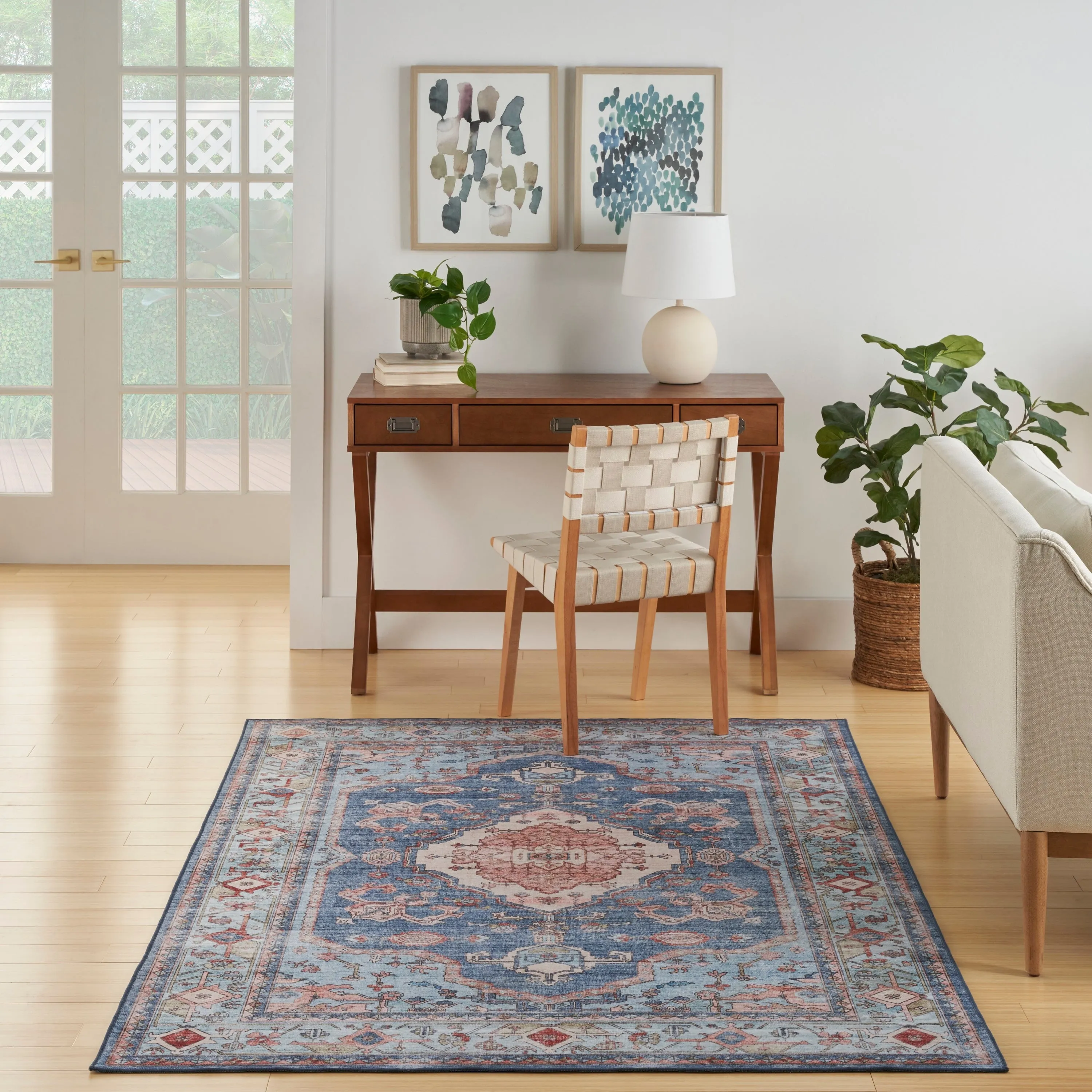 Nourison Fulton Indoor only Persian Area Rug