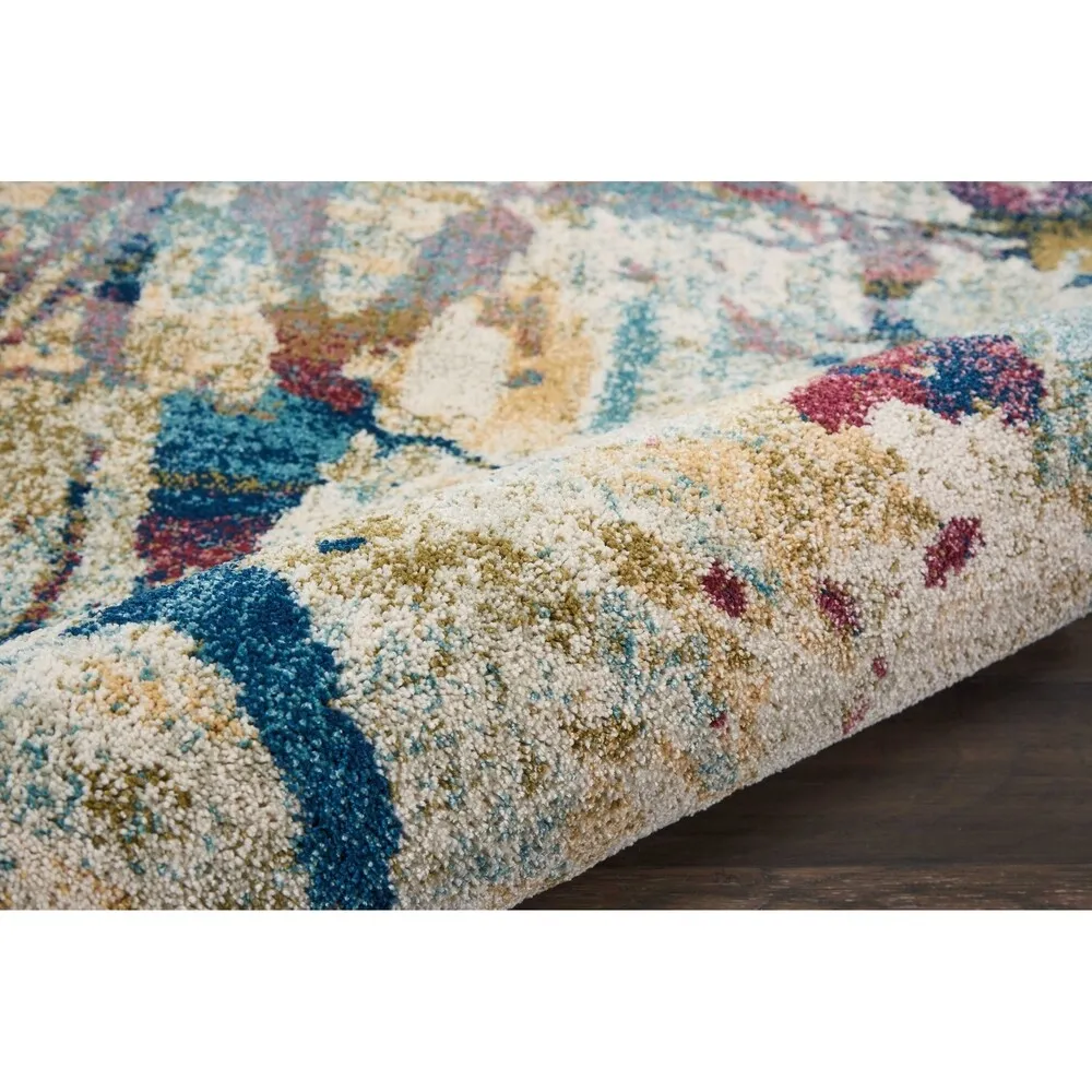 Nourison Fusion Abstract Area Rug