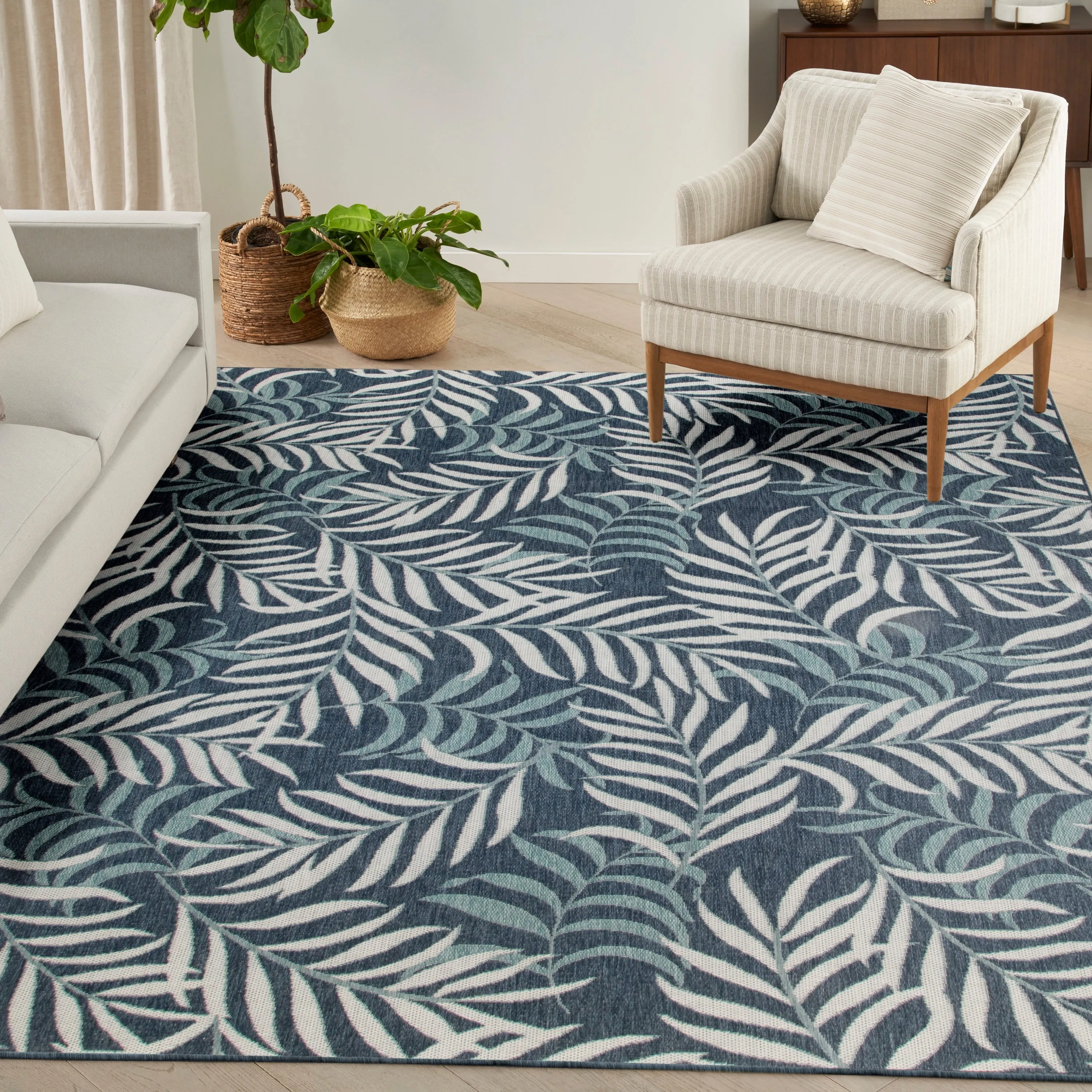 Nourison Garden Oasis Indoor/Outdoor Nature Area Rug