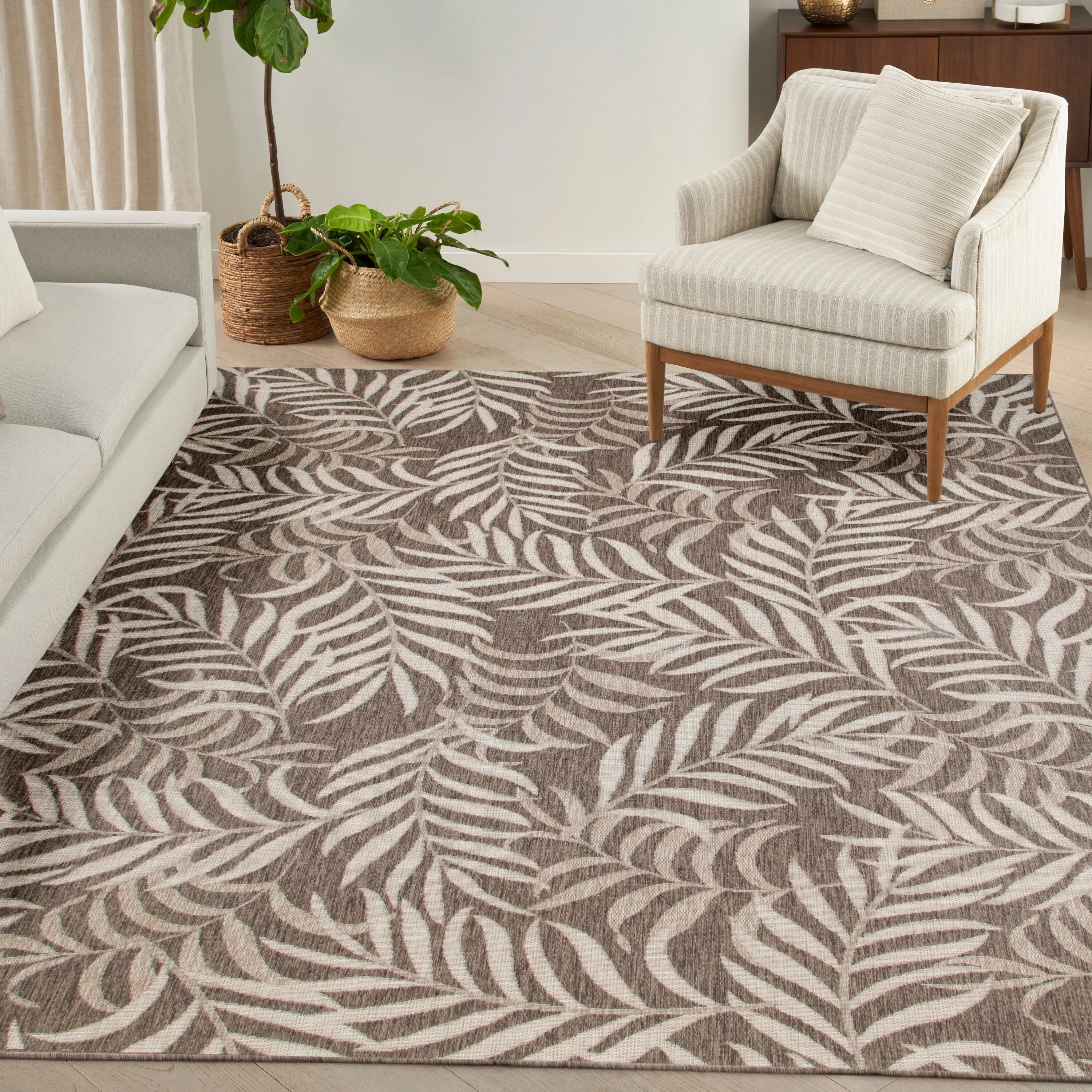 Nourison Garden Oasis Indoor/Outdoor Nature Area Rug