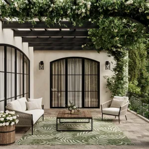 Nourison Garden Oasis Indoor/Outdoor Nature Area Rug