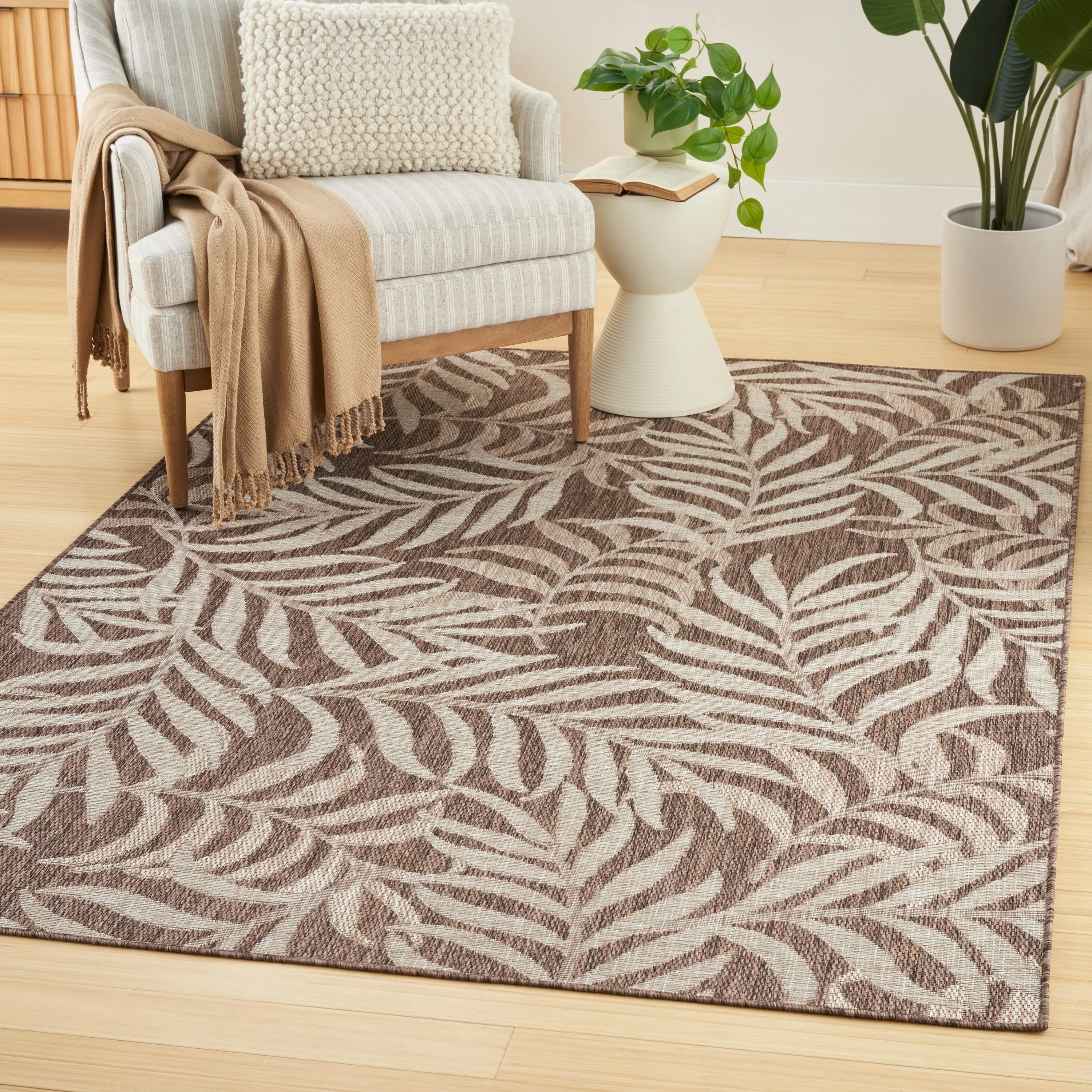 Nourison Garden Oasis Indoor/Outdoor Nature Area Rug
