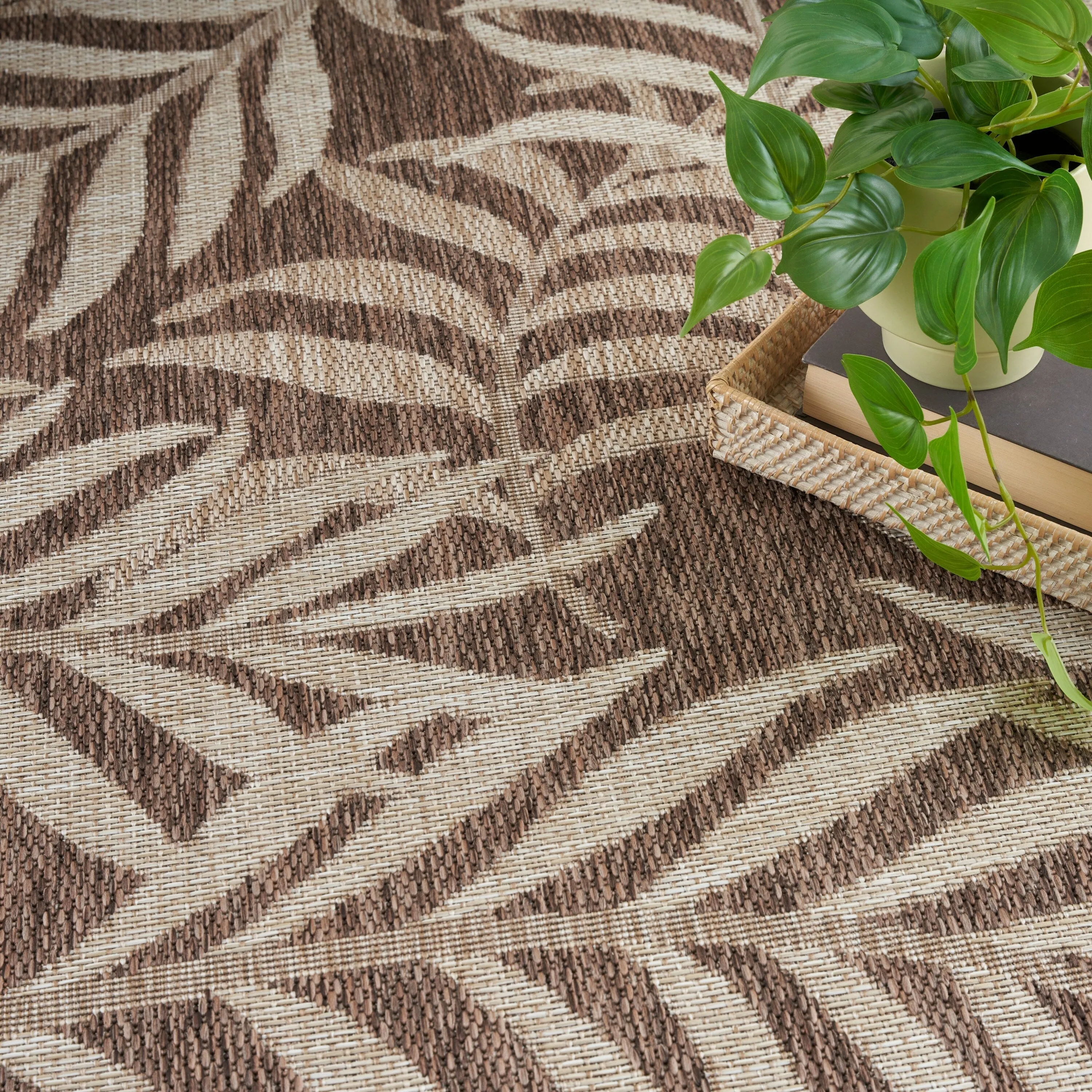 Nourison Garden Oasis Indoor/Outdoor Nature Area Rug