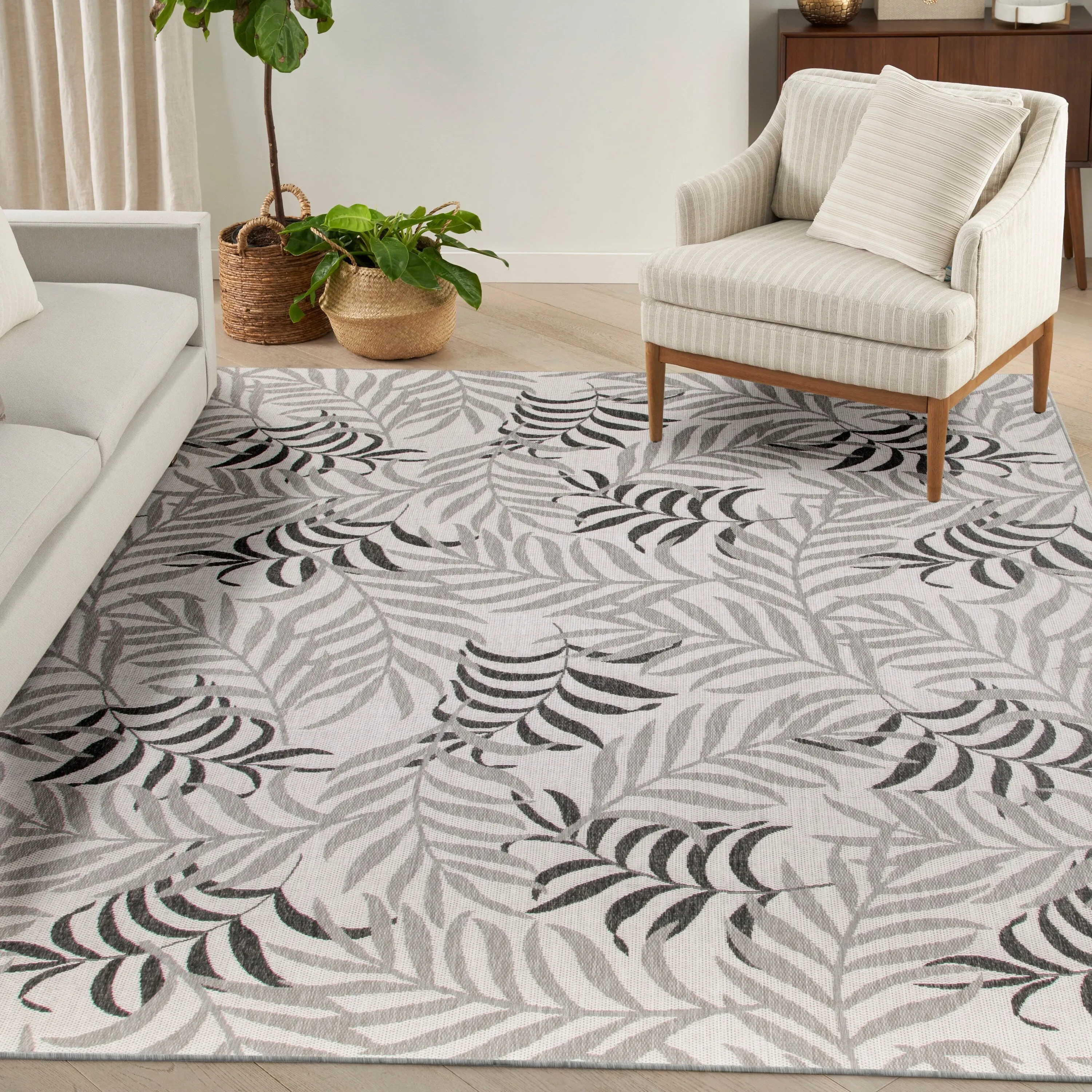 Nourison Garden Oasis Indoor/Outdoor Nature Area Rug