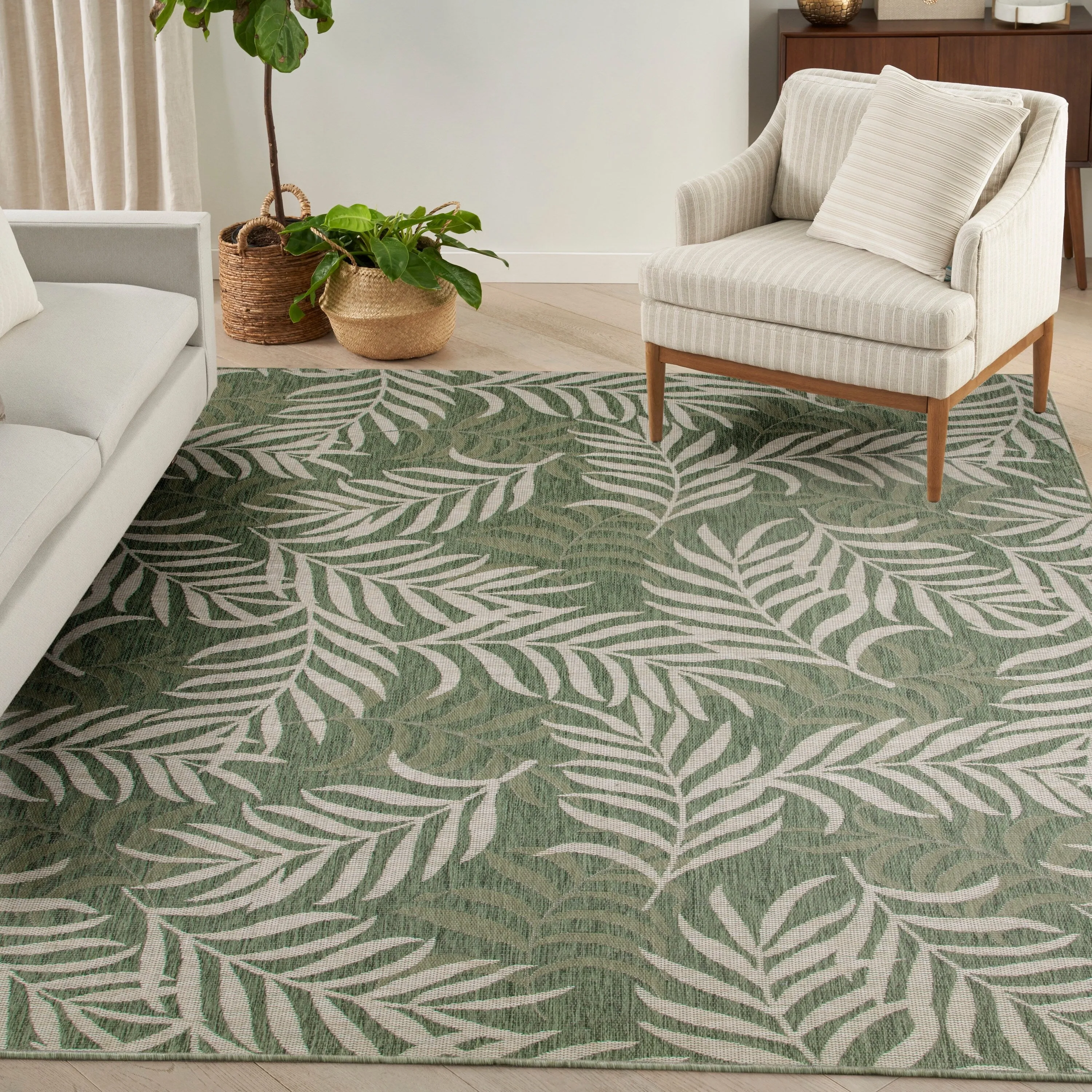 Nourison Garden Oasis Indoor/Outdoor Nature Area Rug
