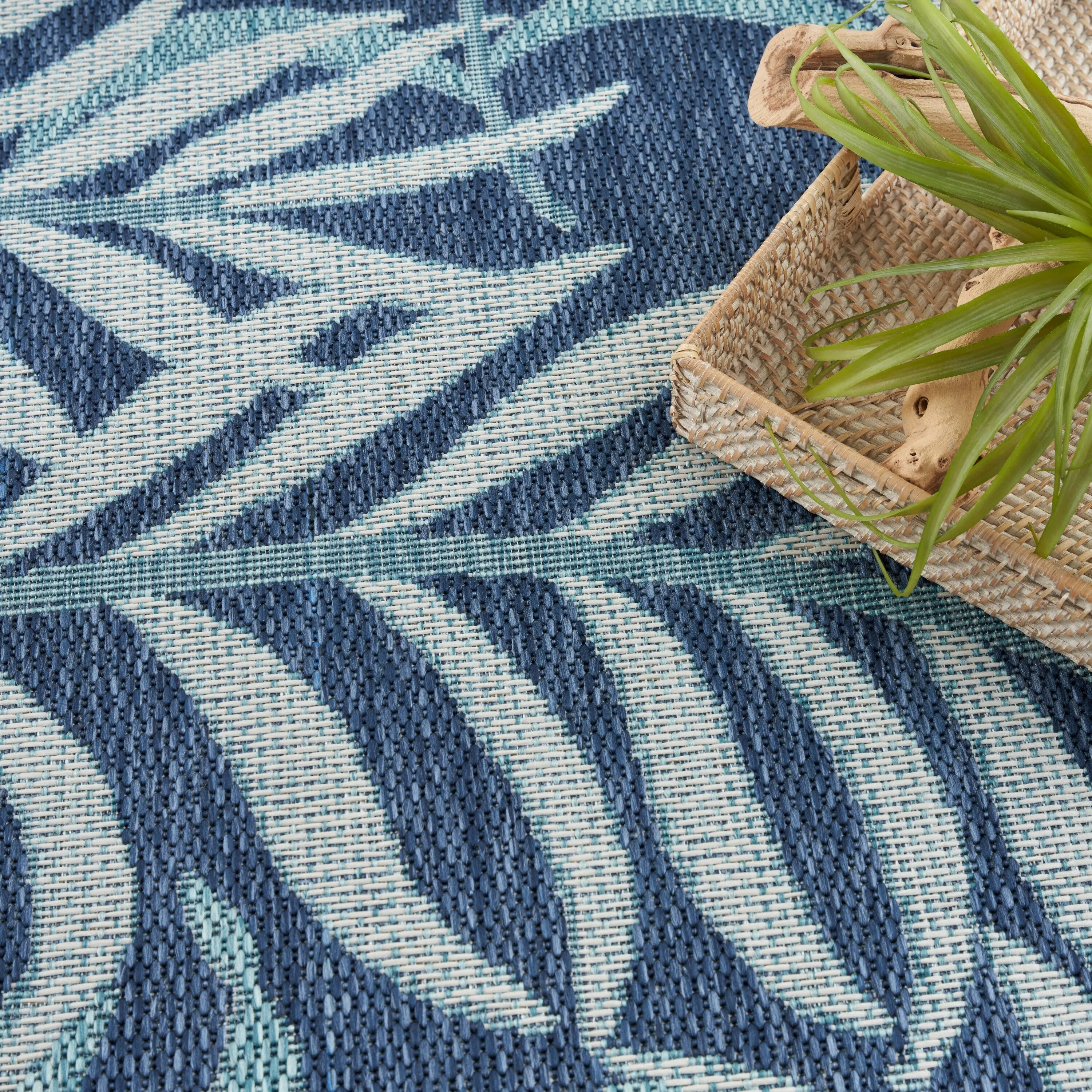 Nourison Garden Oasis Indoor/Outdoor Nature Area Rug