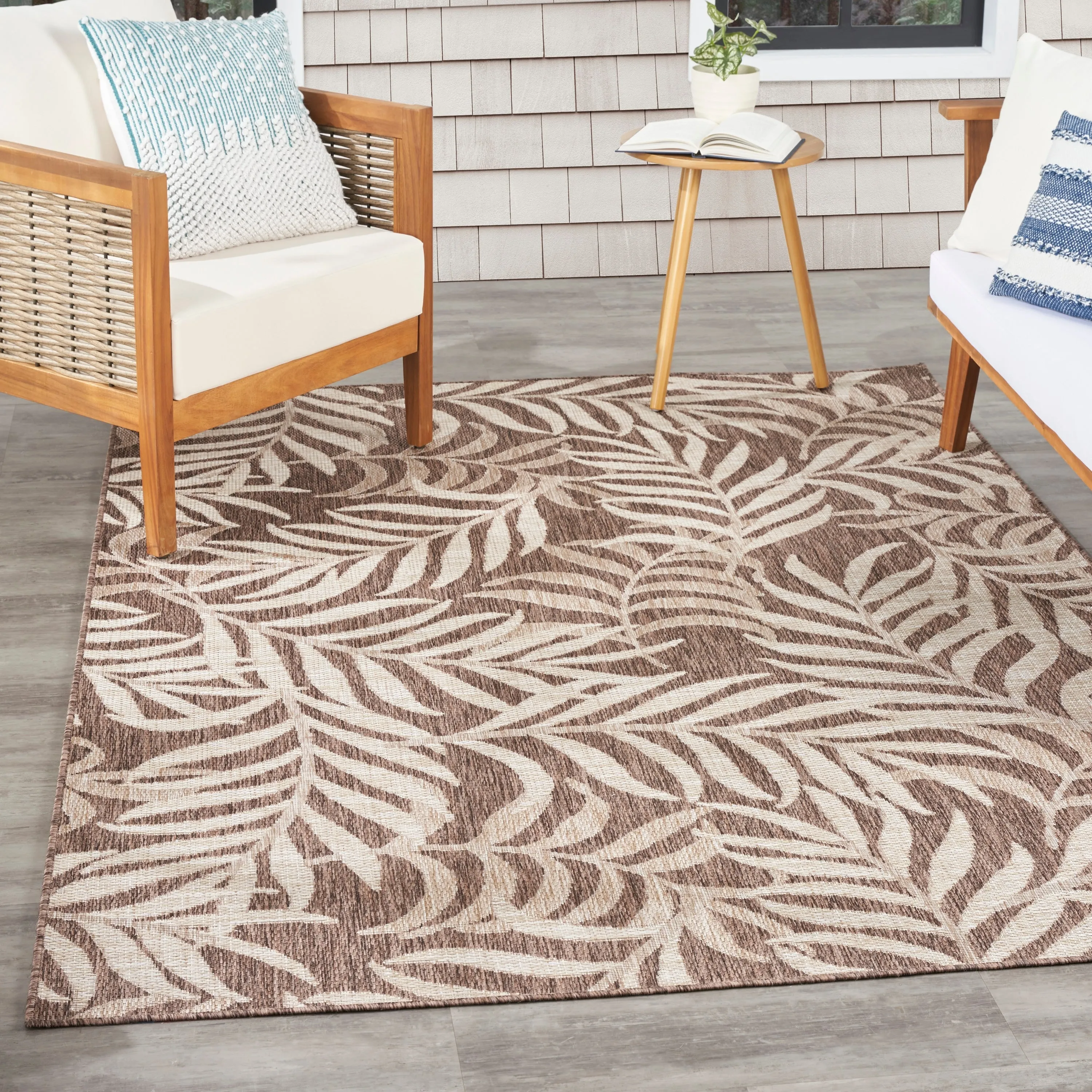 Nourison Garden Oasis Indoor/Outdoor Nature Area Rug